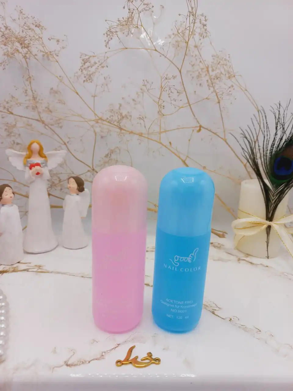 استون مایع استوانه ای NAIL COLOR 120 میل کد 6001