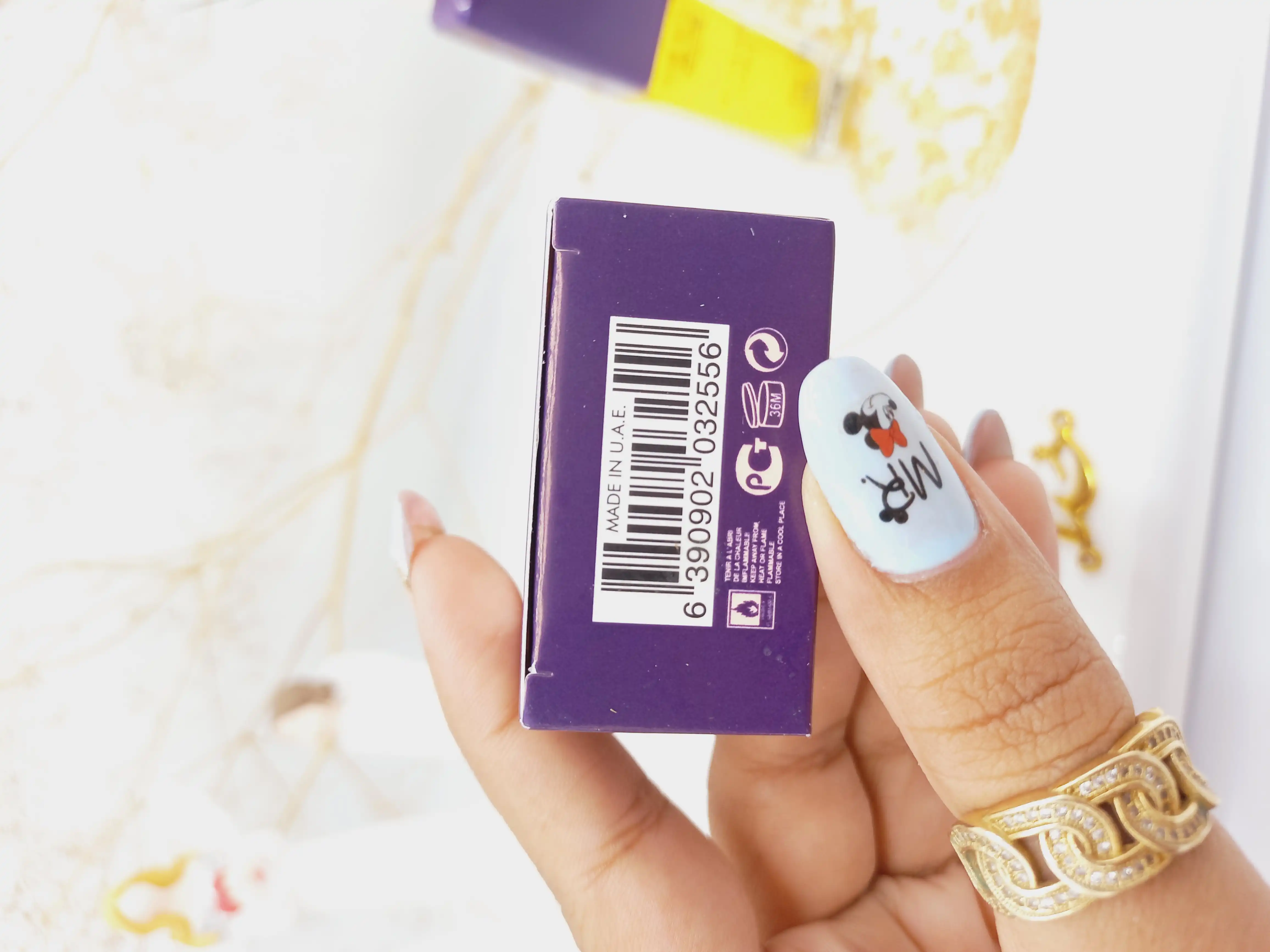 ادکلن زنانه کالر می پرپل MY COLOUR PURPLE برند Uniflame حجم 15 میل