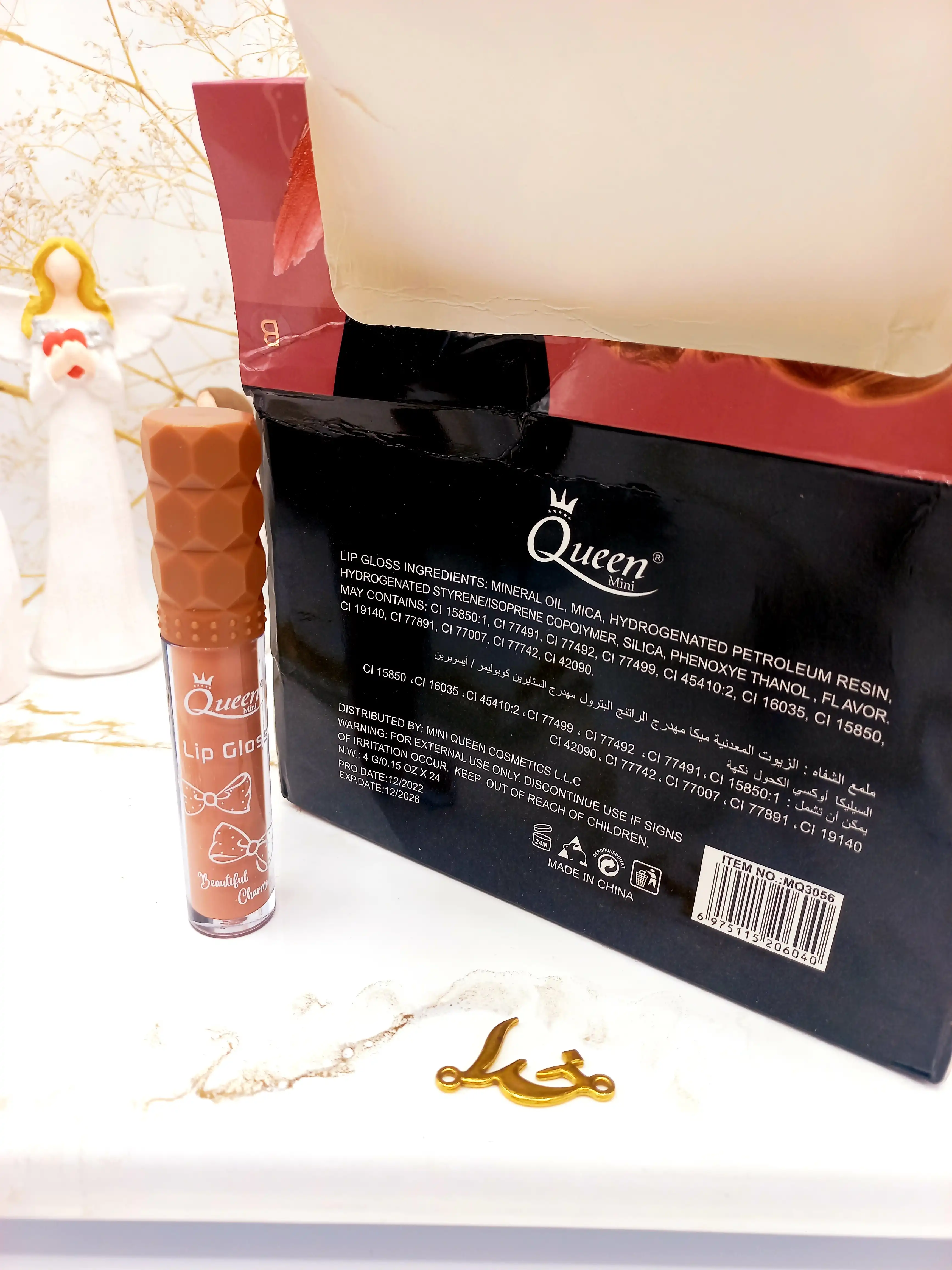 رژ مایع پرطرفدار مینی کویین طرح پاپیون Mini Queen کد MQ3056