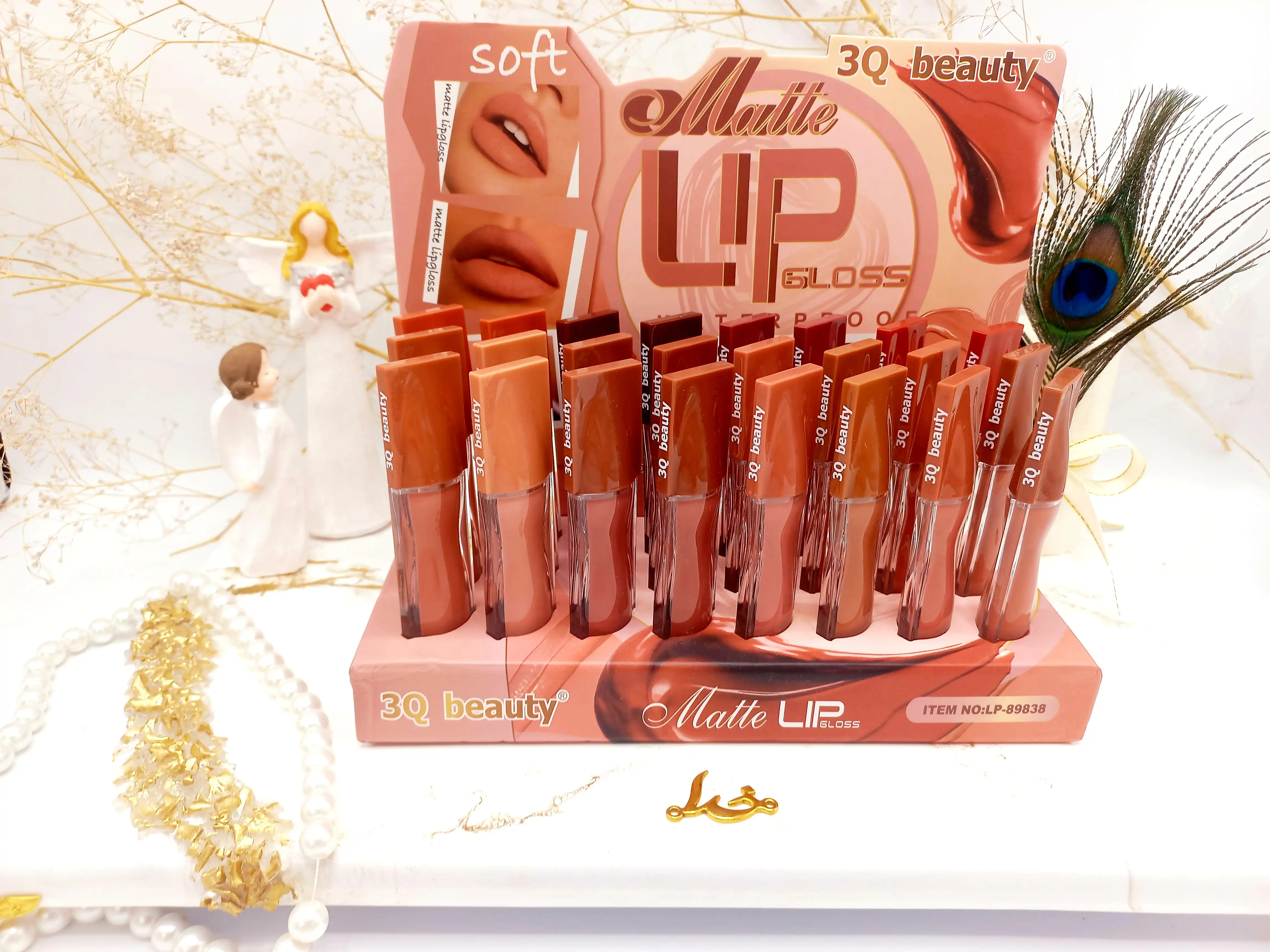 رژ لب مایع بی نظیر مات 3Q Beauty کد LP89838