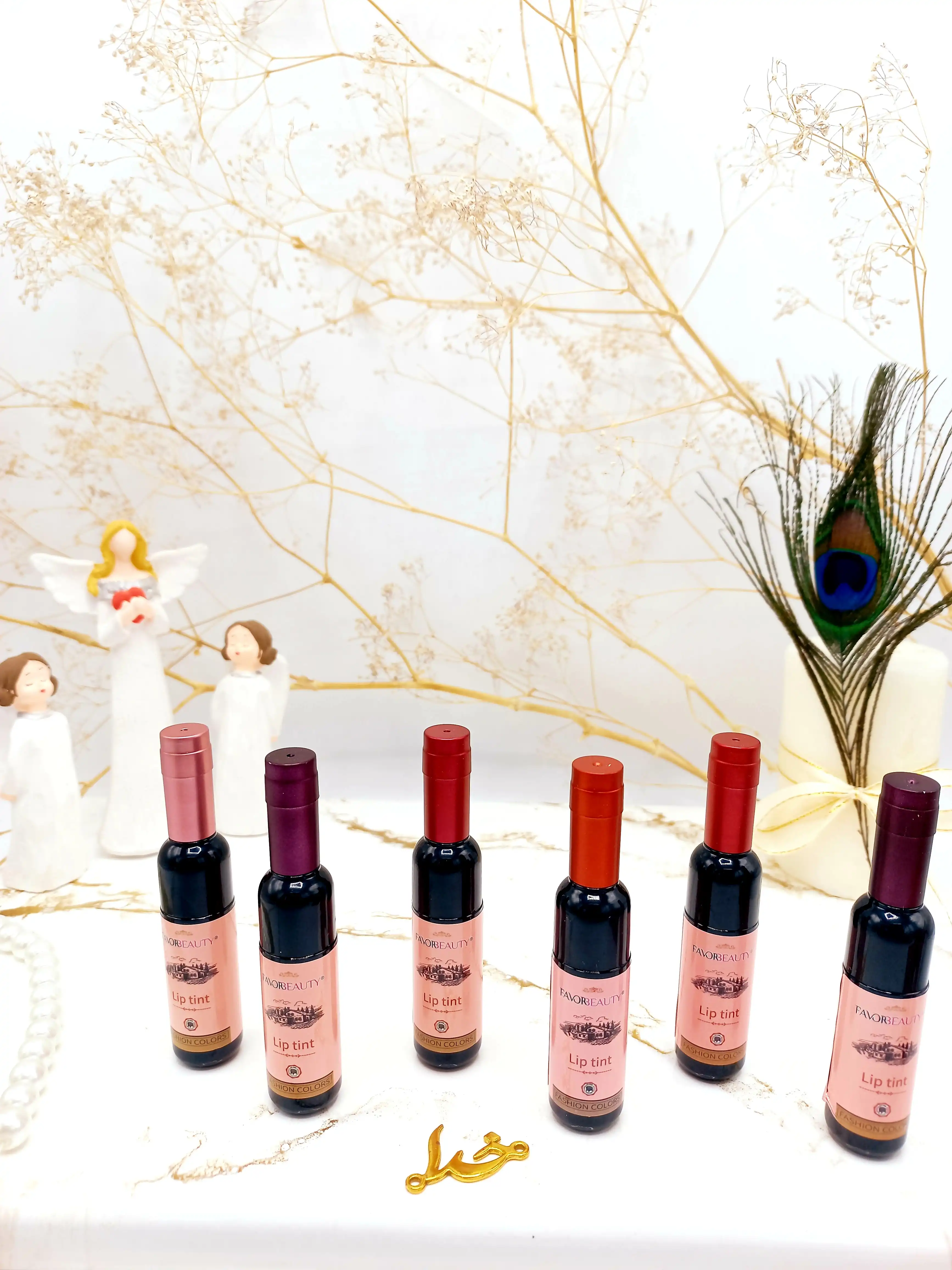 تینت لب شامپاینی فاور بیوتی FAVOR BEAUTY کد LG 3161