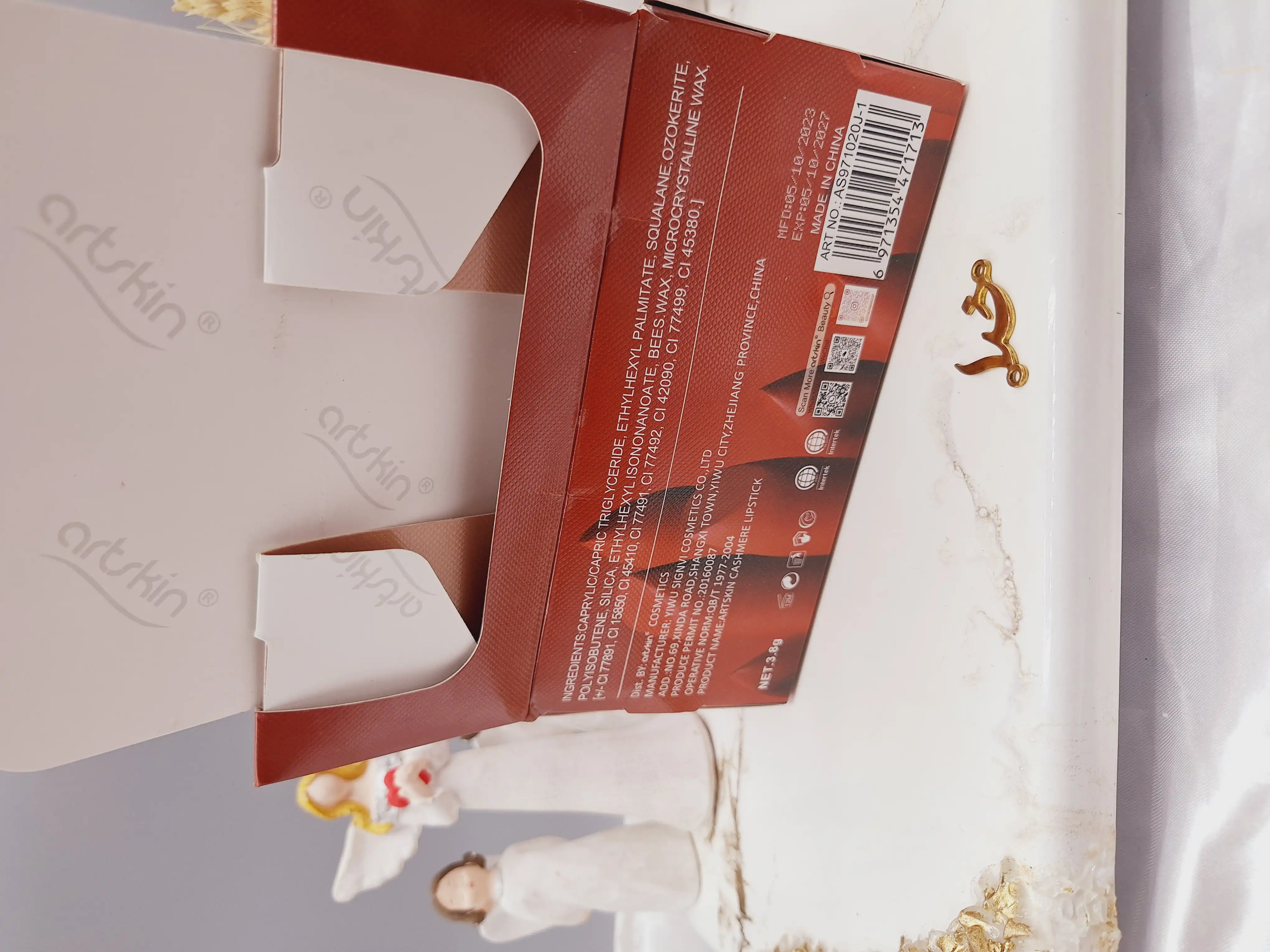 پک 6 تایی رژ جامد پرطرفدار آرت اسکین Art Skin کد AS971020J