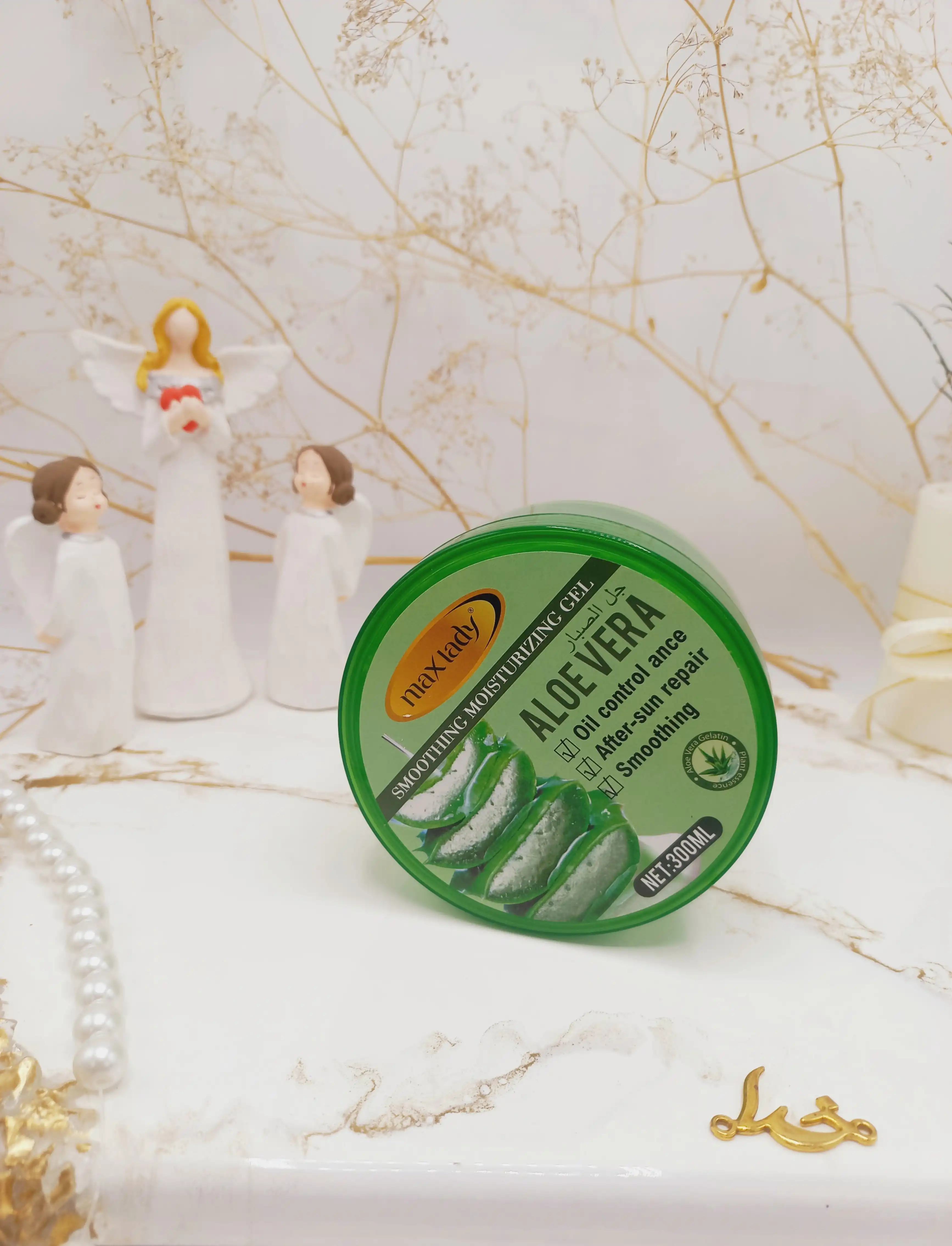 ژل آبرسان کاسه ای آلوورا مکس لیدی Max Lady حجم 300 میل کد MX2408