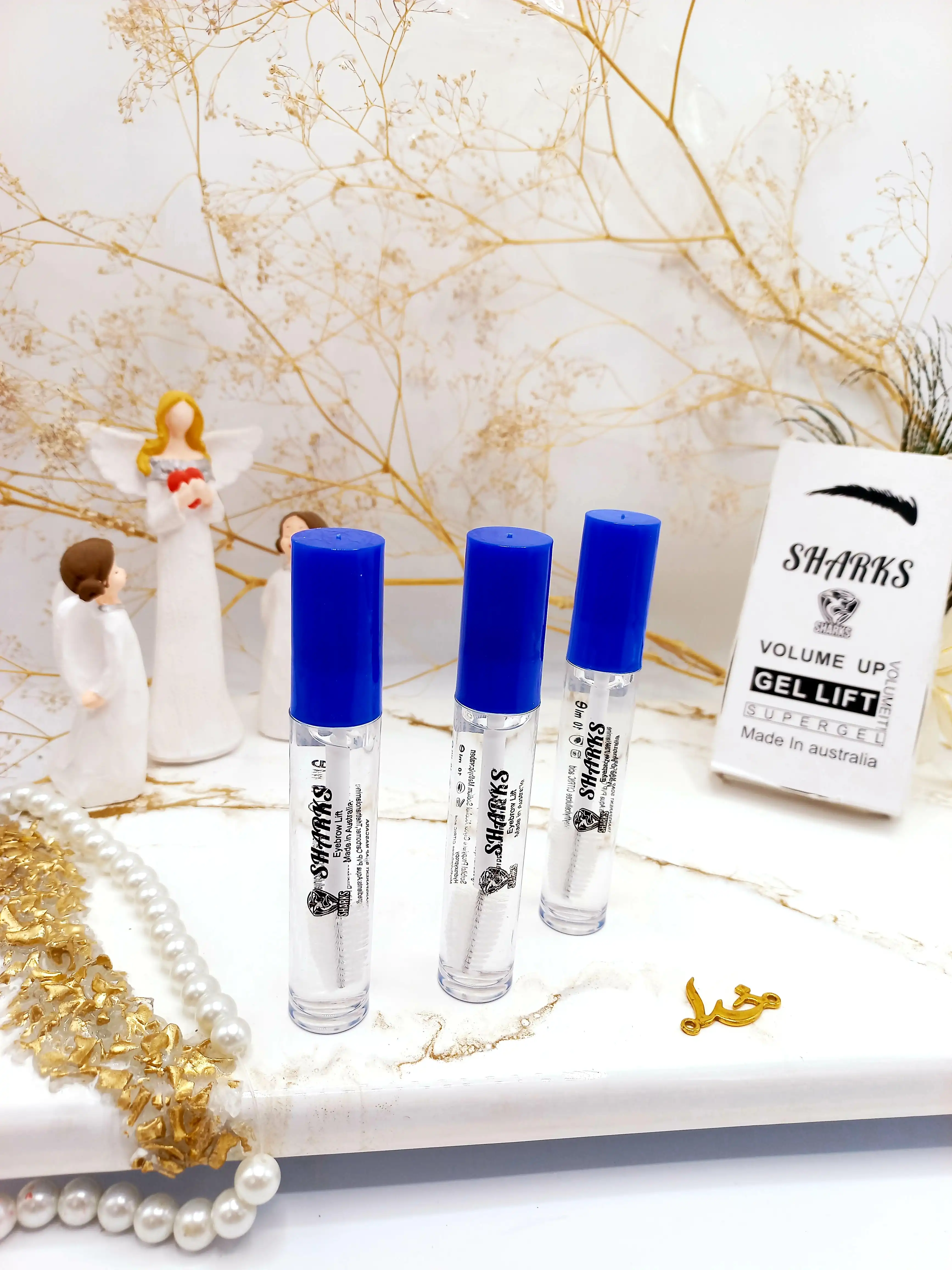 ژل مژه تقویتی اورجینال SHARKS