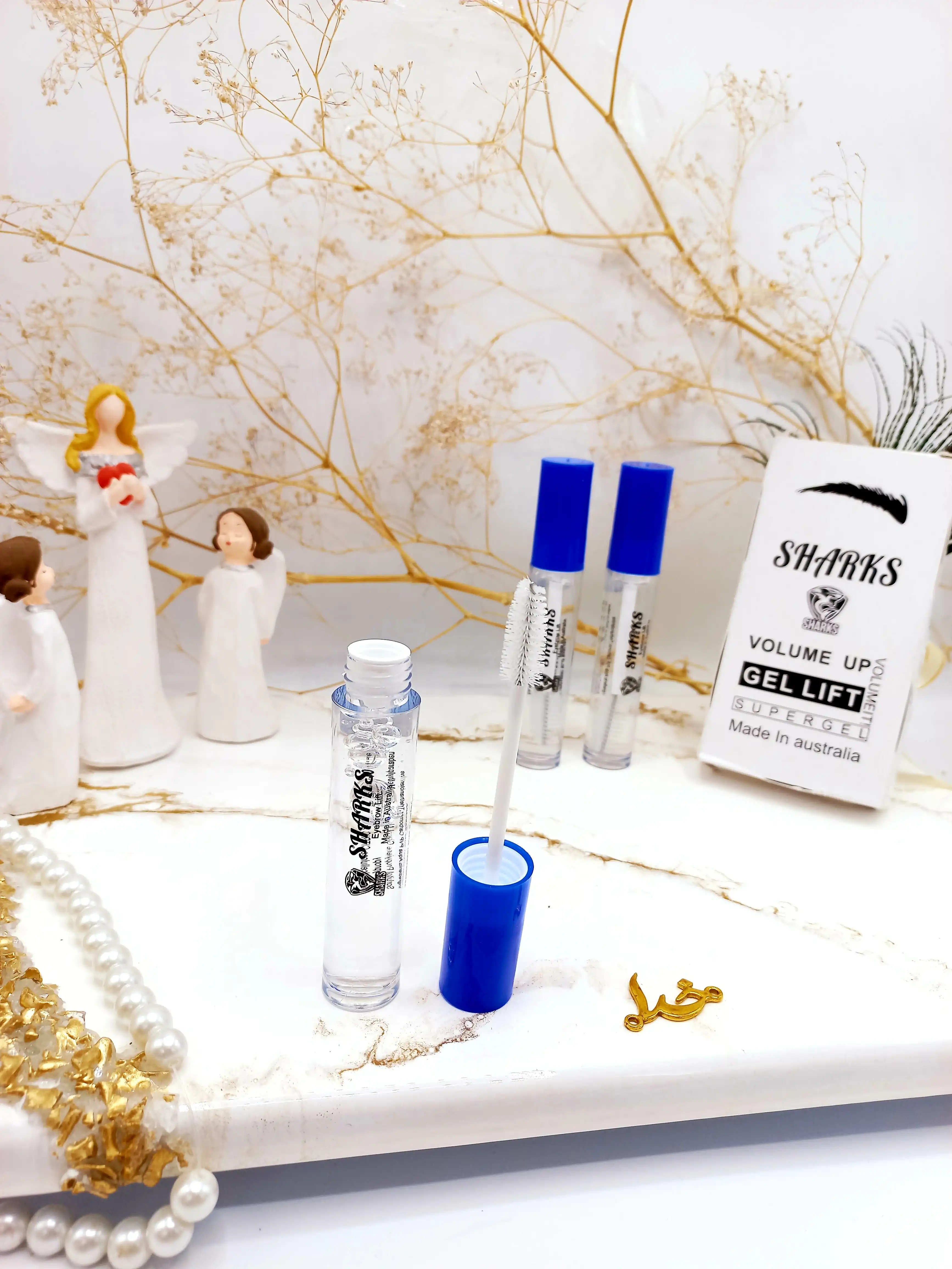 ژل مژه تقویتی اورجینال SHARKS