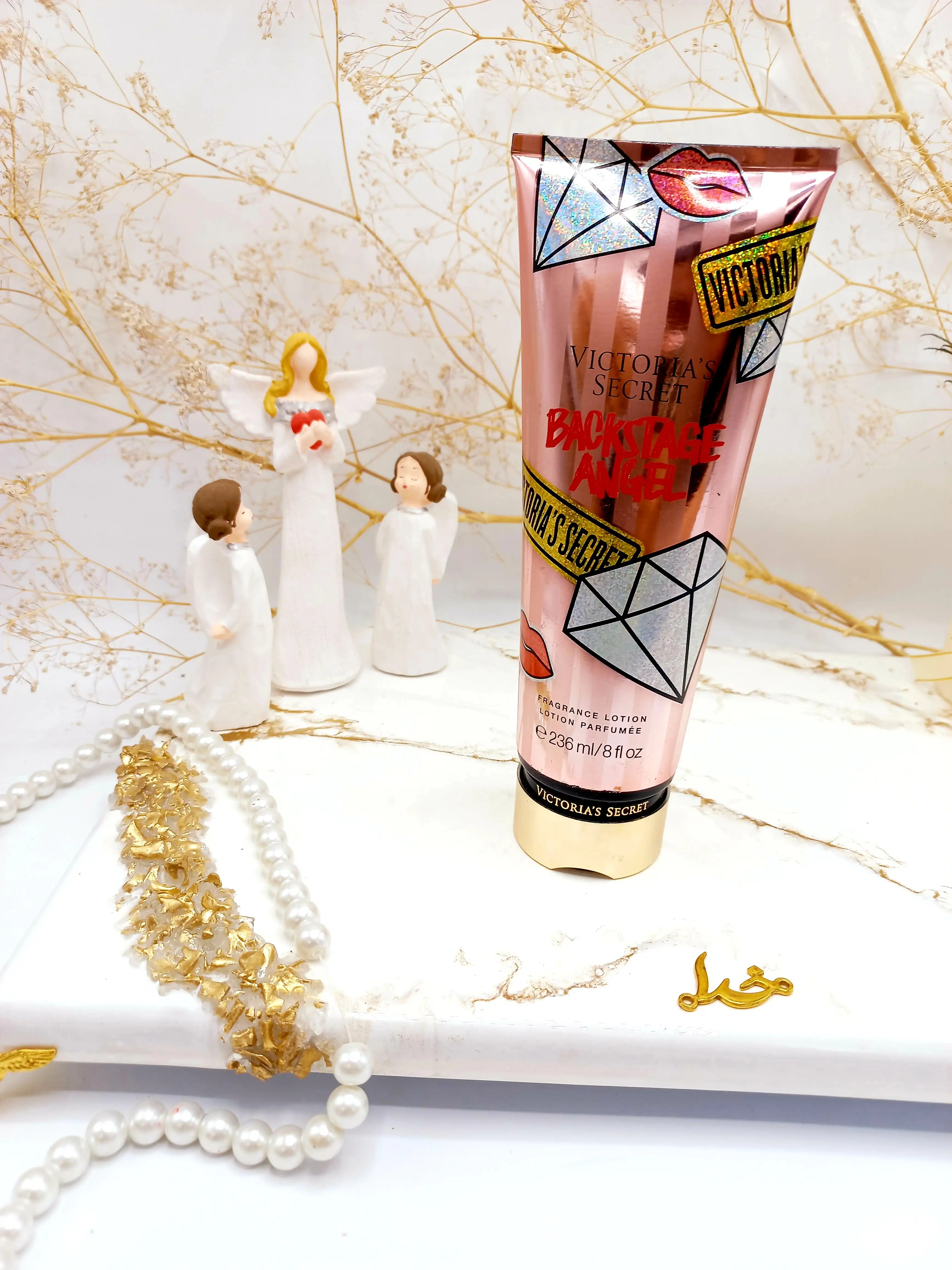 لوسیون معروف مرطوب کننده بدن 236 میل Backstage Angel برند ویکتوریا سکرت کد 7323