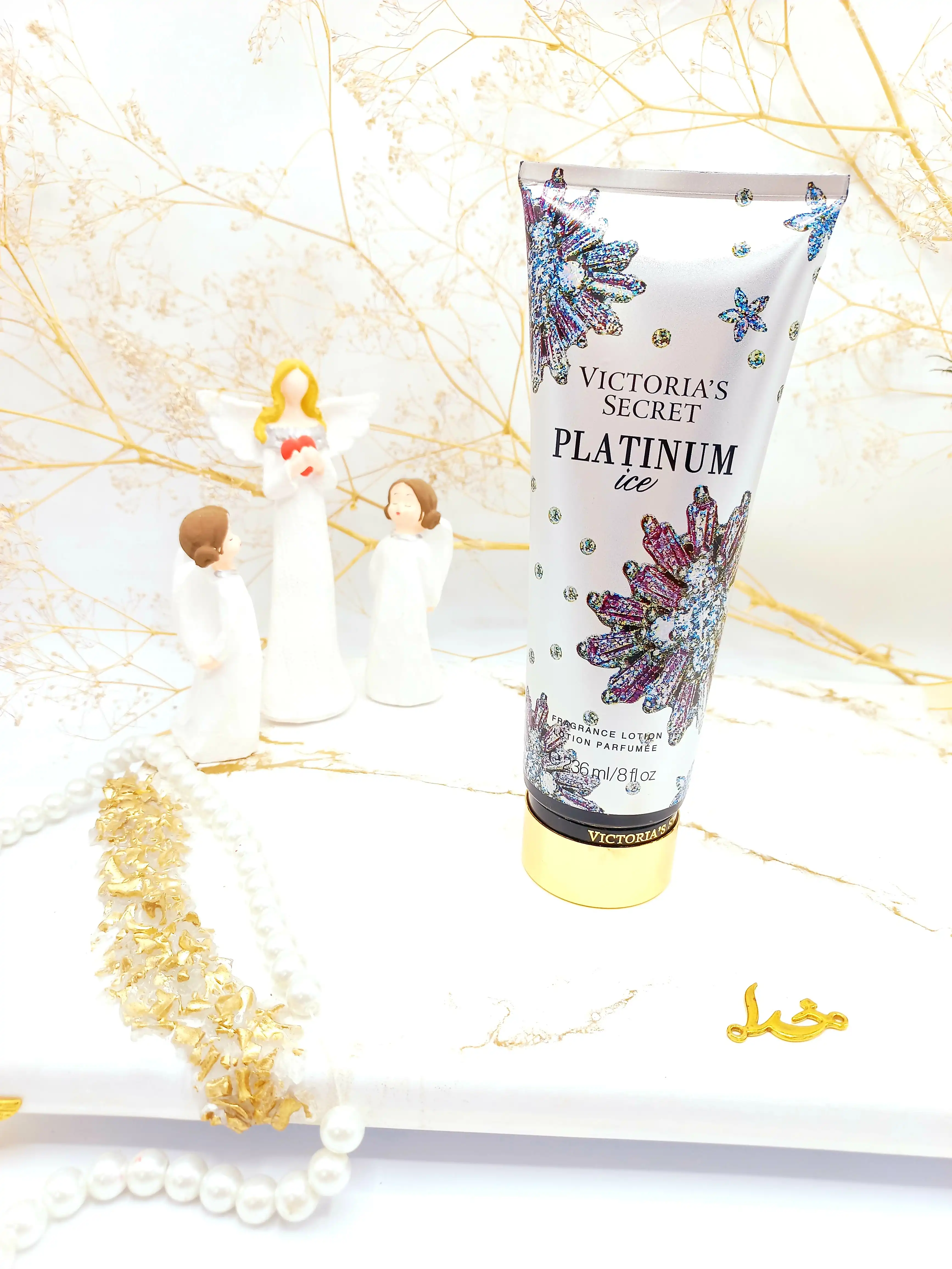 لوسیون معروف مرطوب کننده بدن 236 میل Platinum Ice برند ویکتوریا سکرت کد 8561