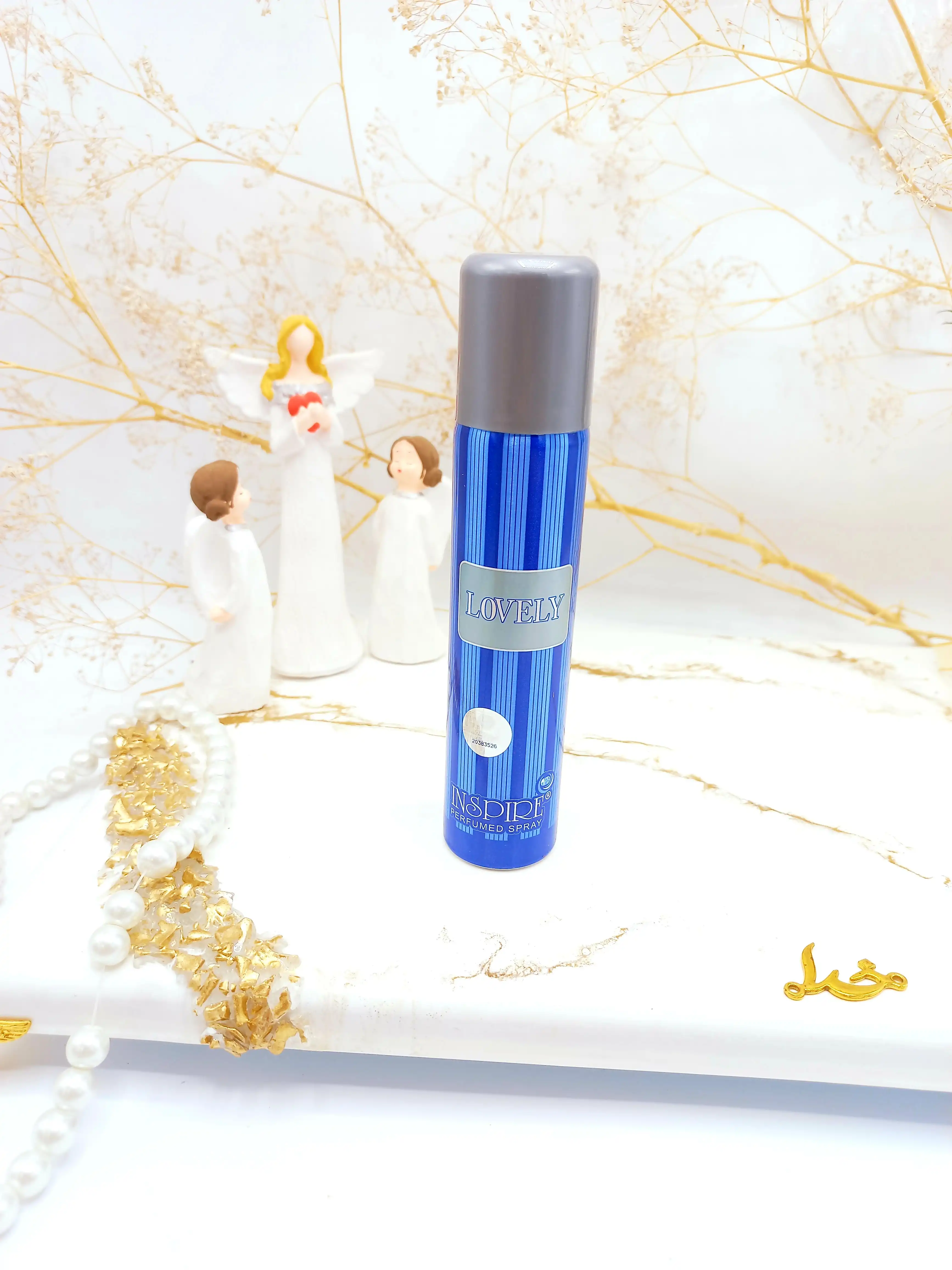 اسپری خوشبو کننده بدن 75ml مدل LoVELY  اماراتی کد 3645