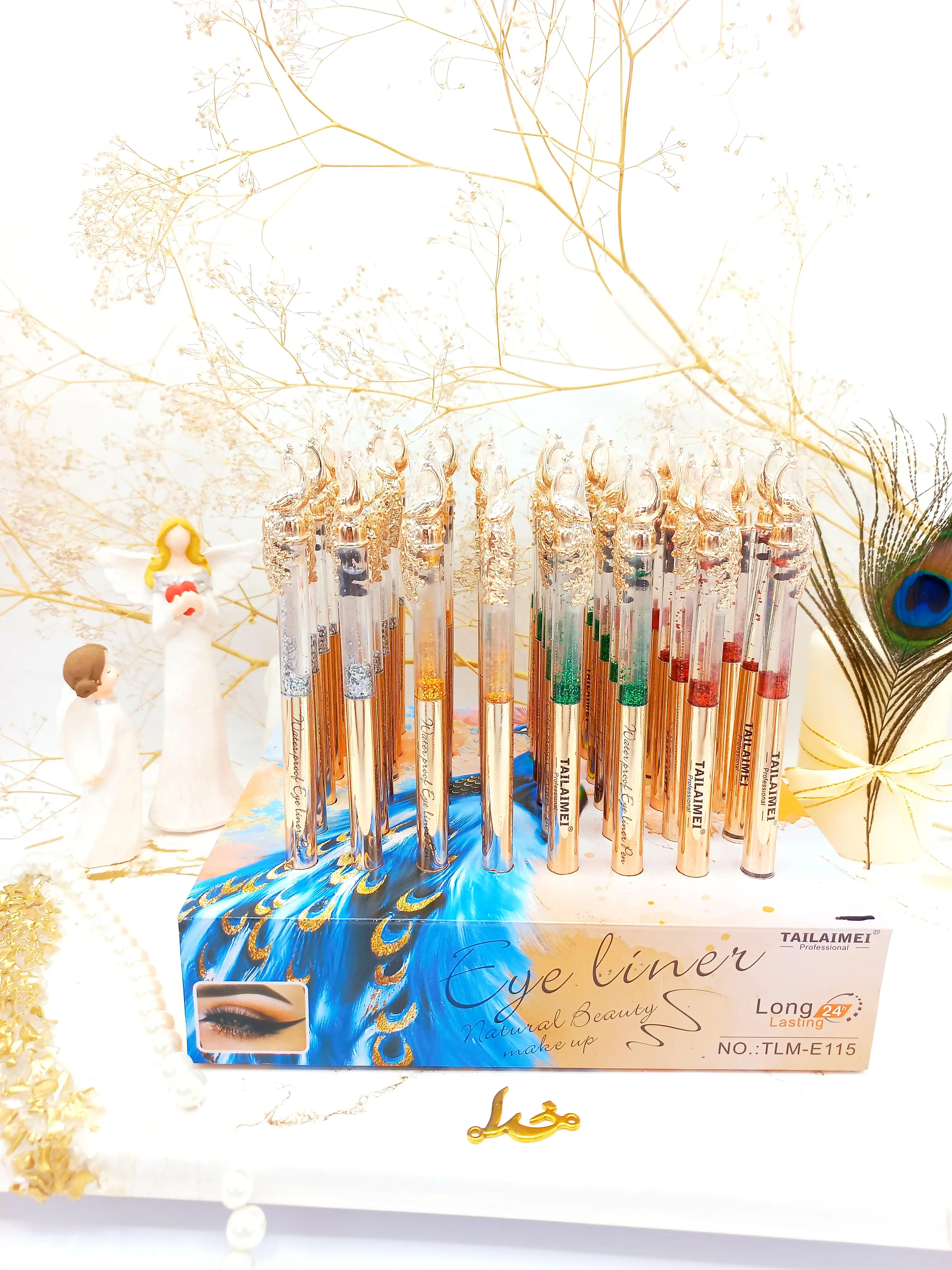 خط چشم ضد آب بی نظیر طاووس تایلامی TAILAIMEI کد E115