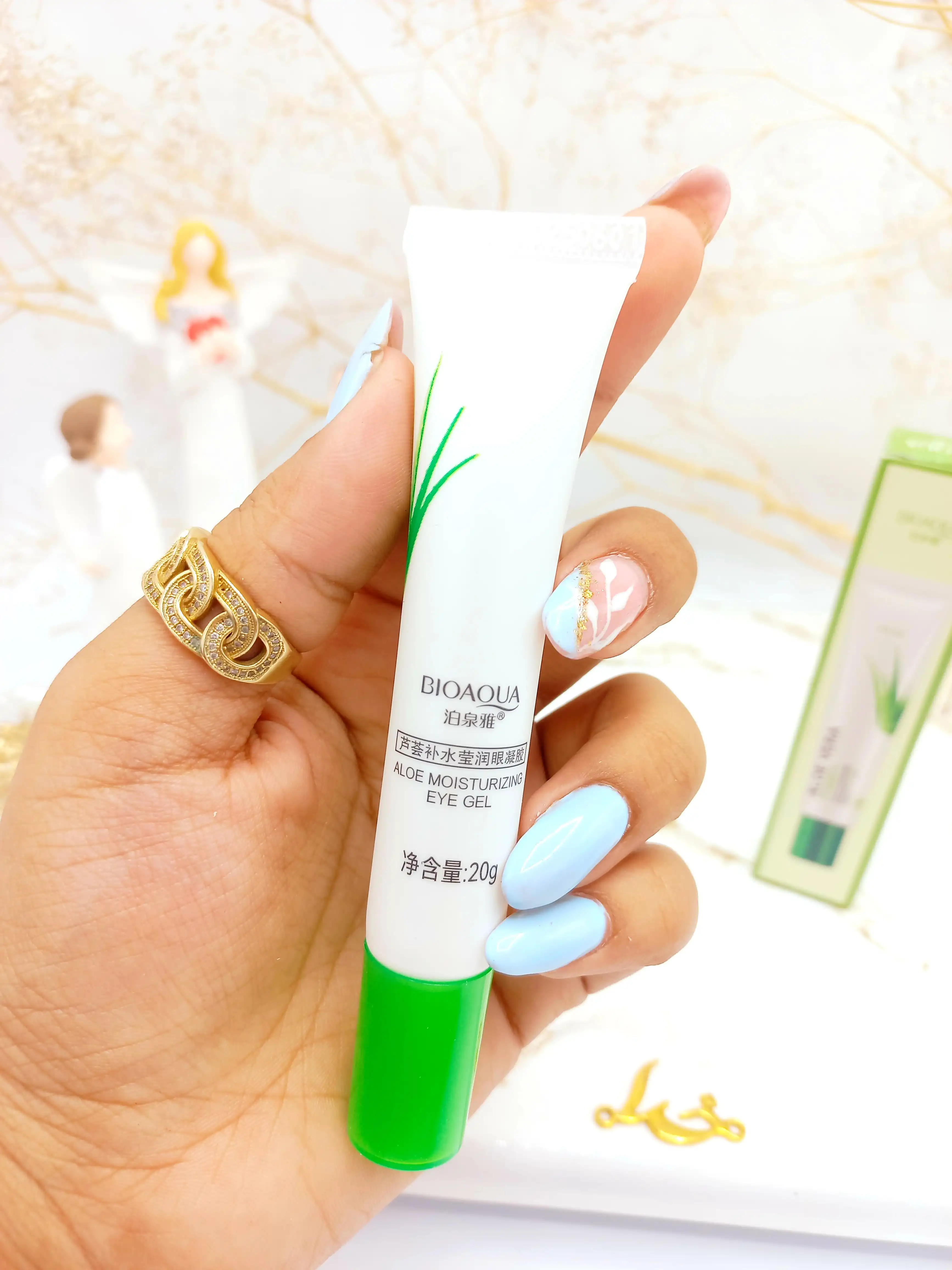 ژل دور چشم آلوورا بیوآکوا BIOAQUA کد BQY65926