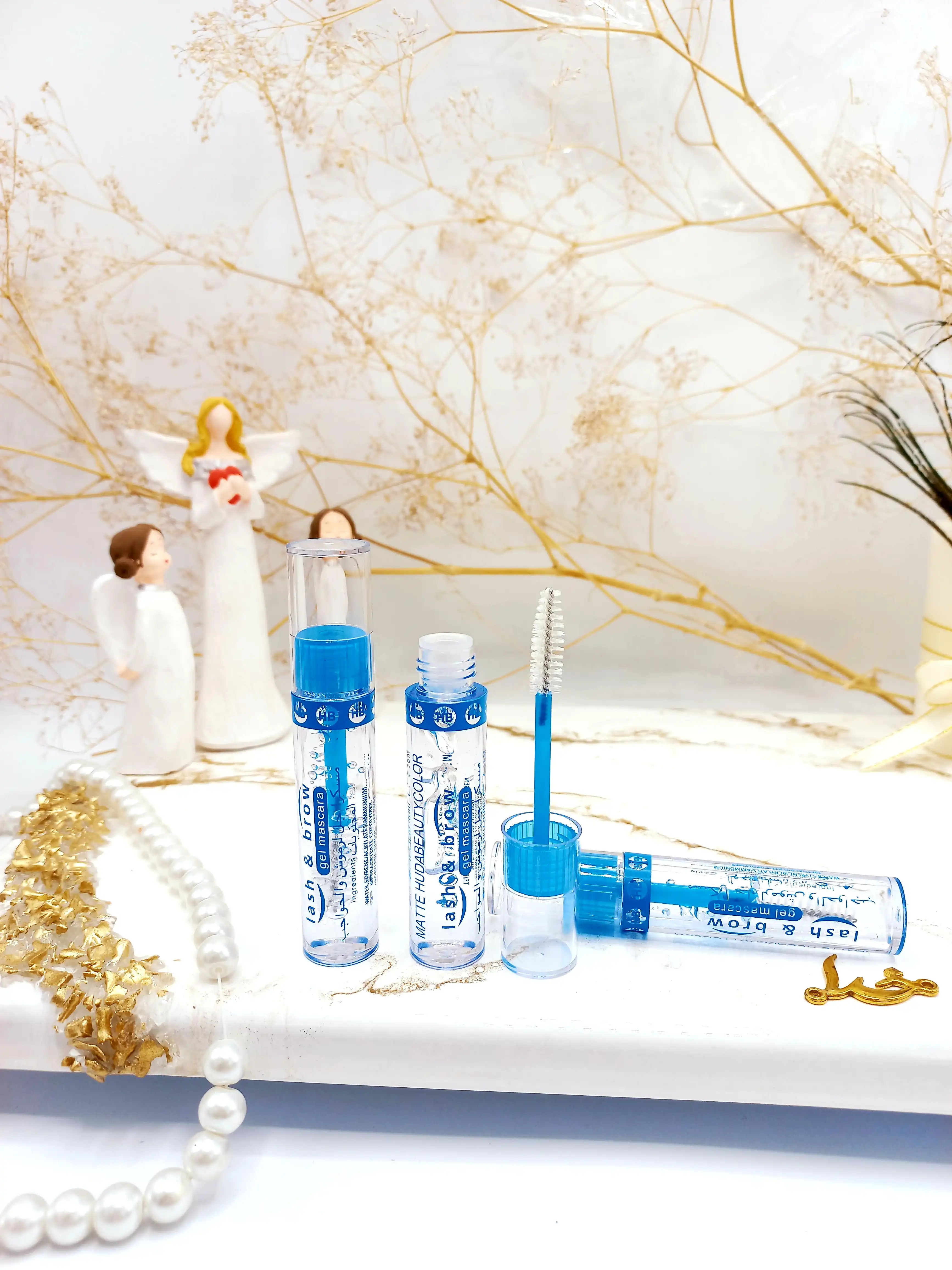 ژل حالت دهنده مژه و ابرو مات هدا بیوتی MATTE HUDA BEAUTY (آبی) کد M8466