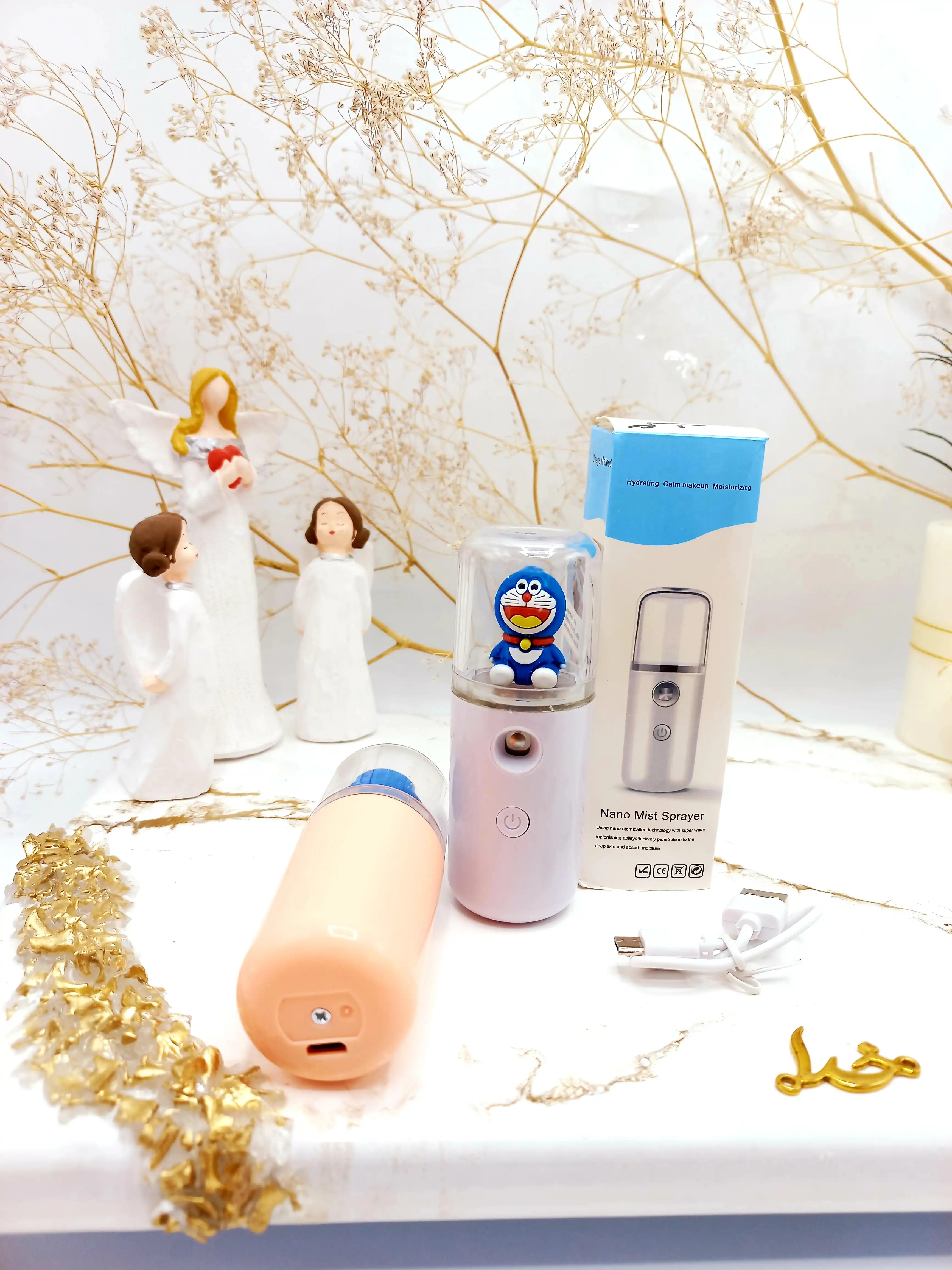 دستگاه بخور سرد عروسکی طرح گربه قهرمان