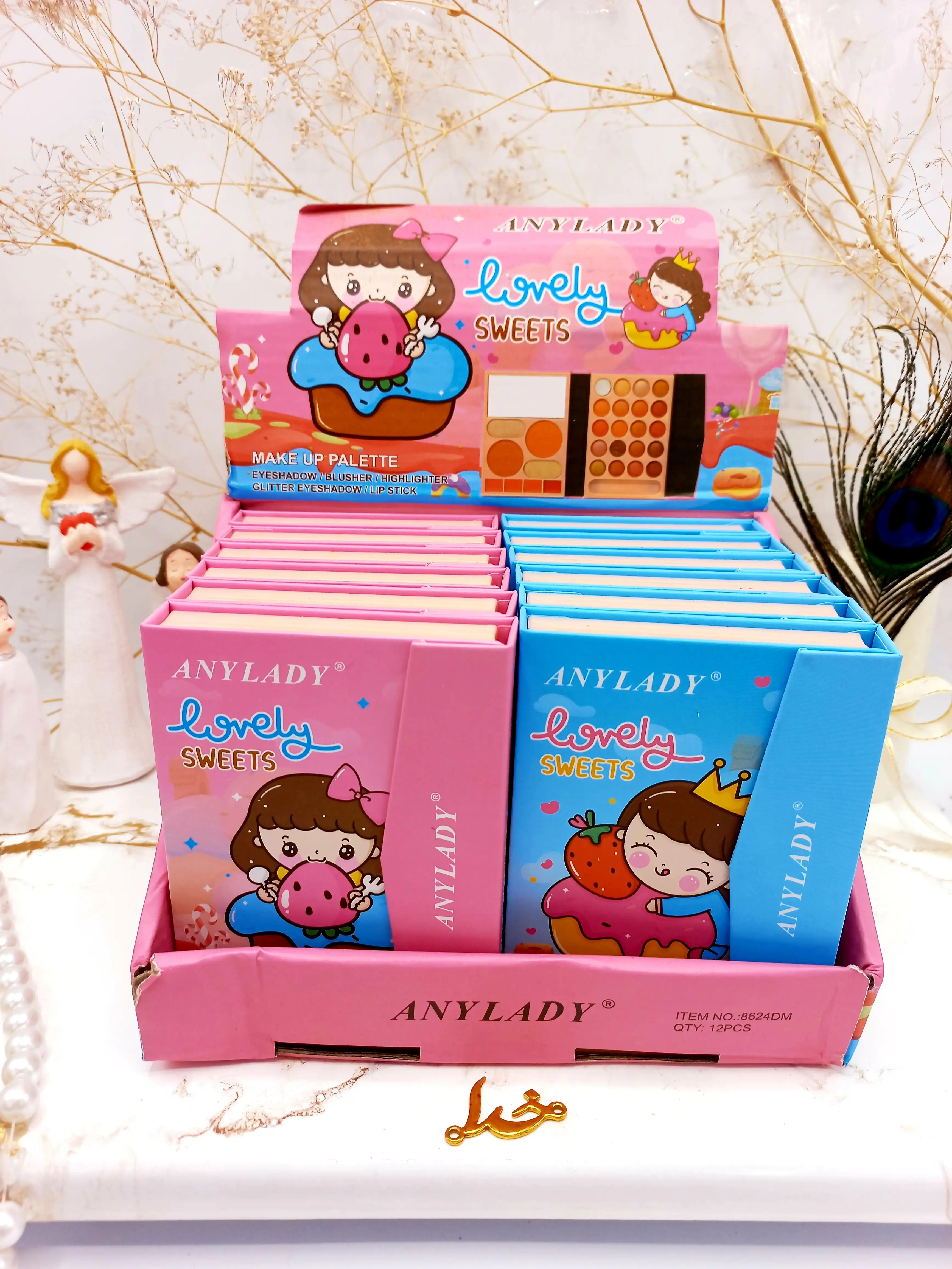 پالت سایه آنالیدی طرح دختر شکمو ANYLADY کد 8624DM