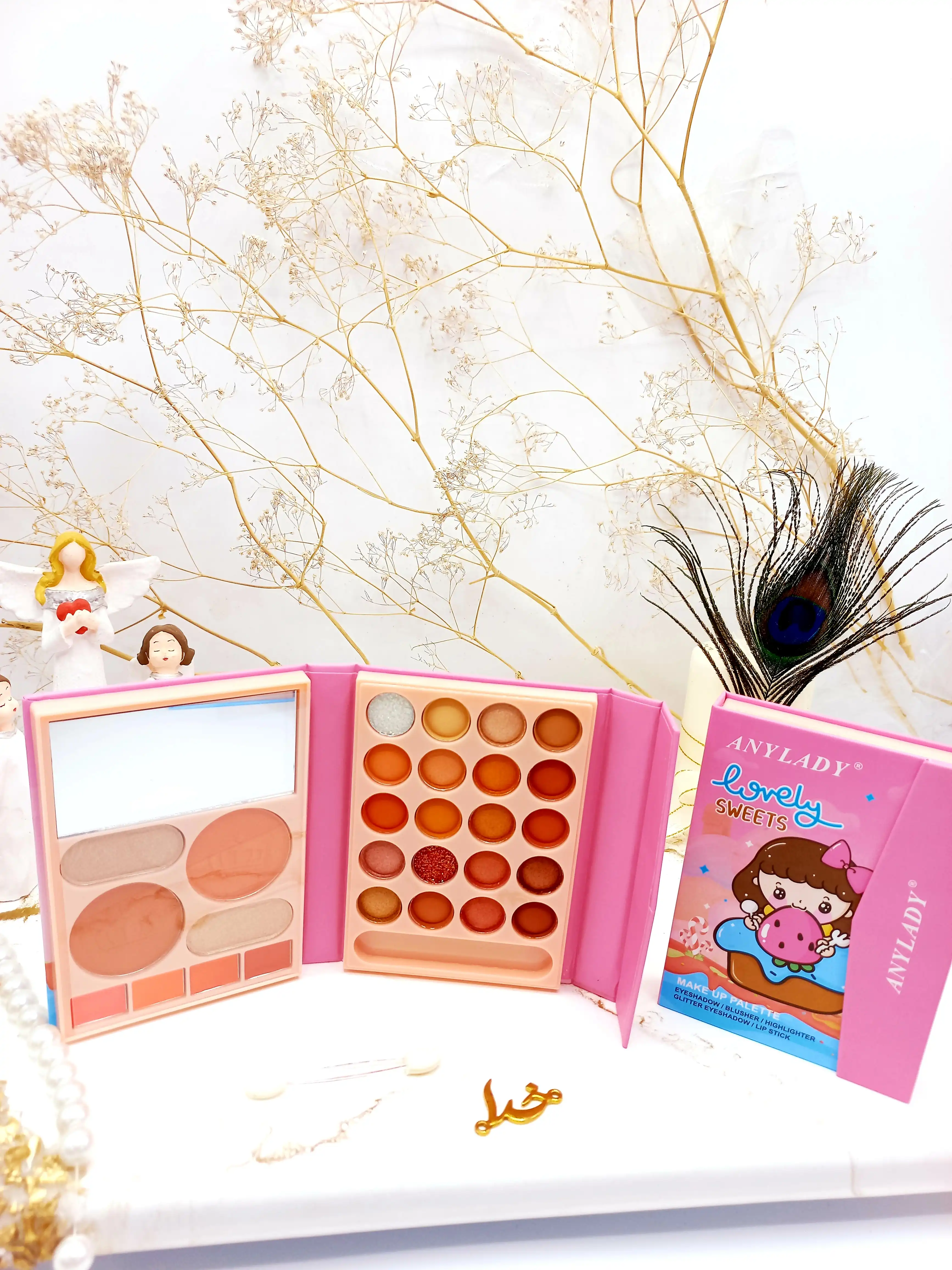 پالت سایه آنالیدی طرح دختر شکمو ANYLADY کد 8624DM