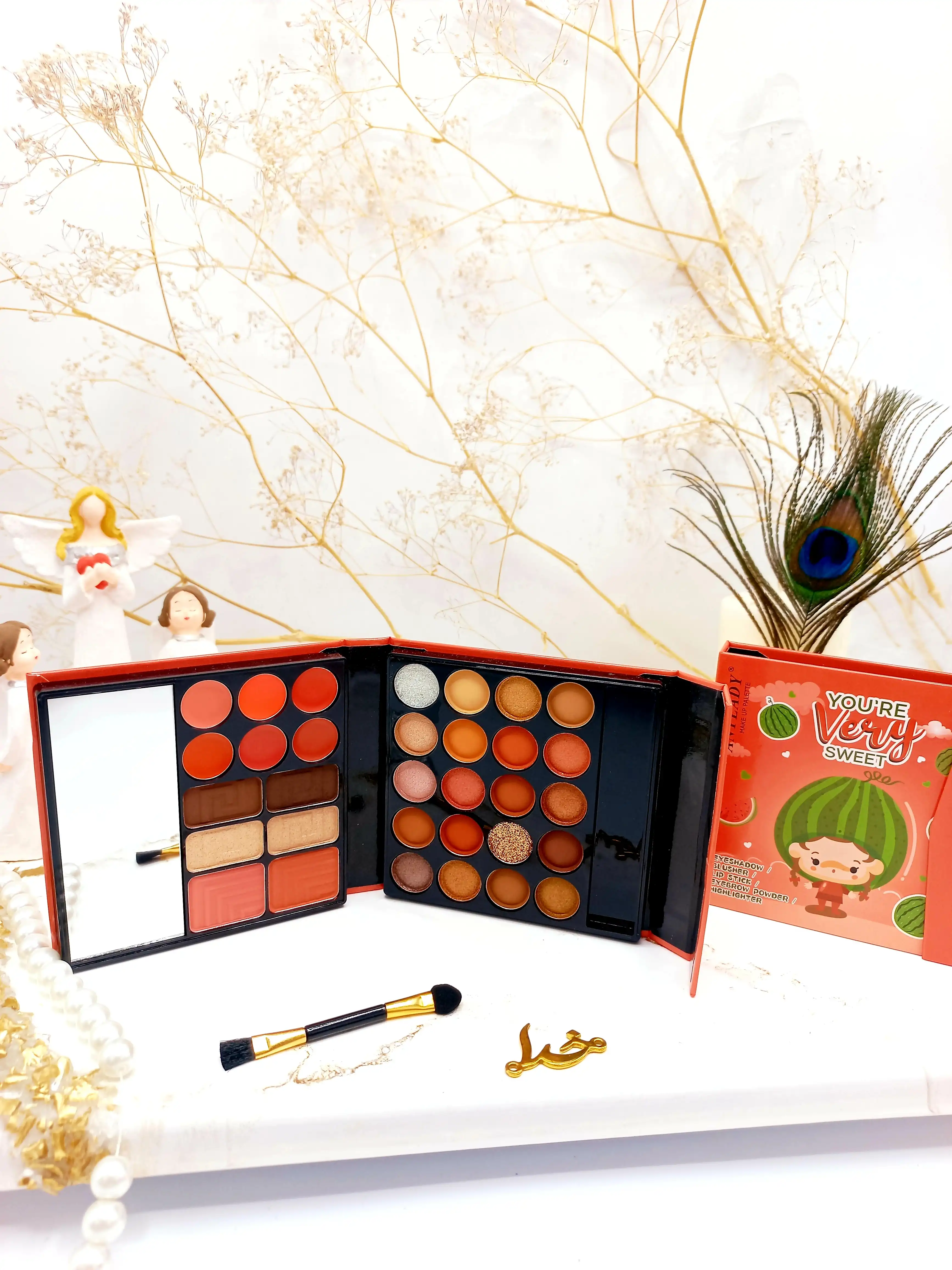 پالت سایه آنالیدی طرح میوه ای دخترونه ANYLADY کد 8658DA