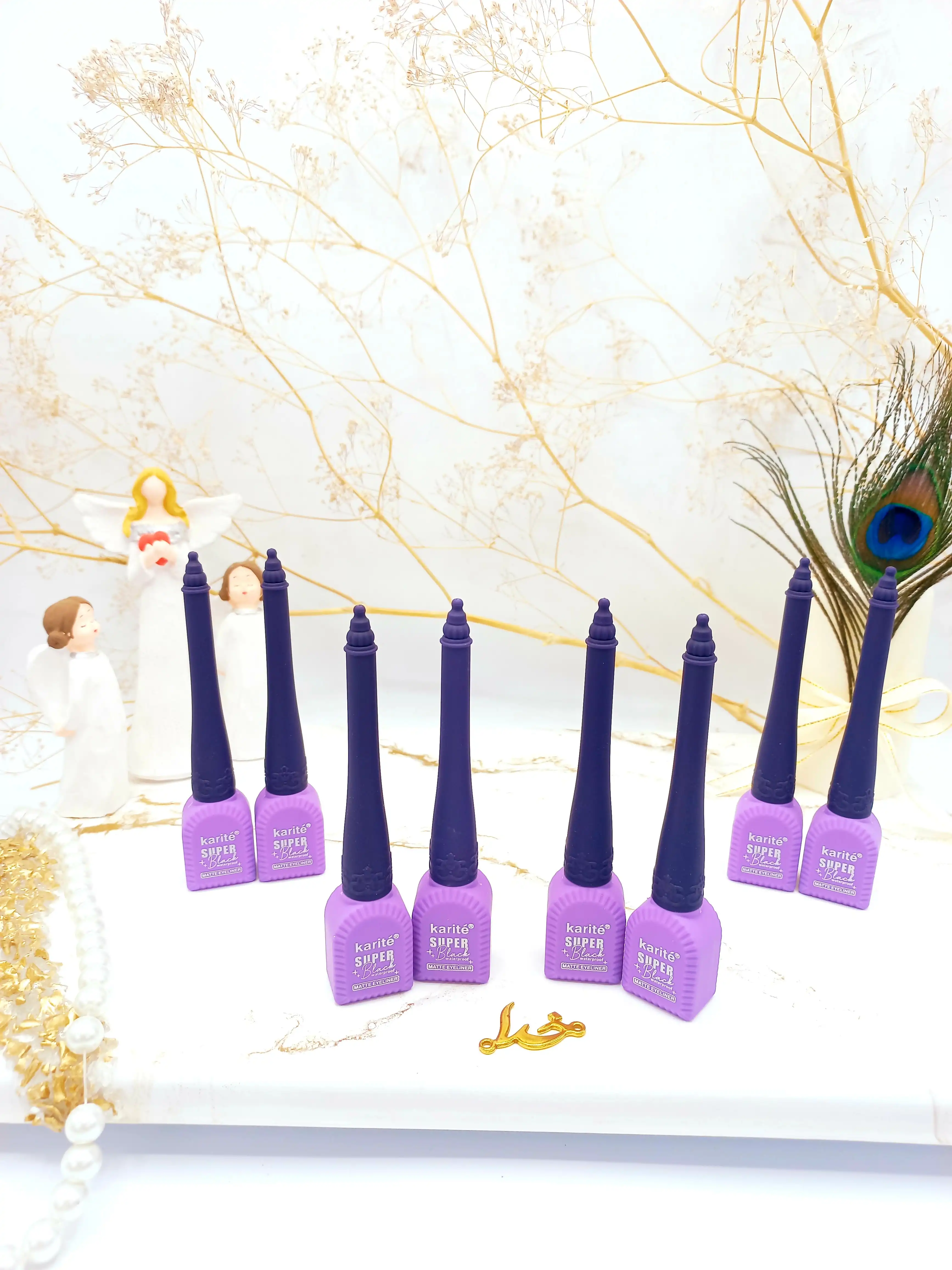 خط چشم ضد آب معروف ماژیکی طرح شطرنج کاریته Katie کد 57708