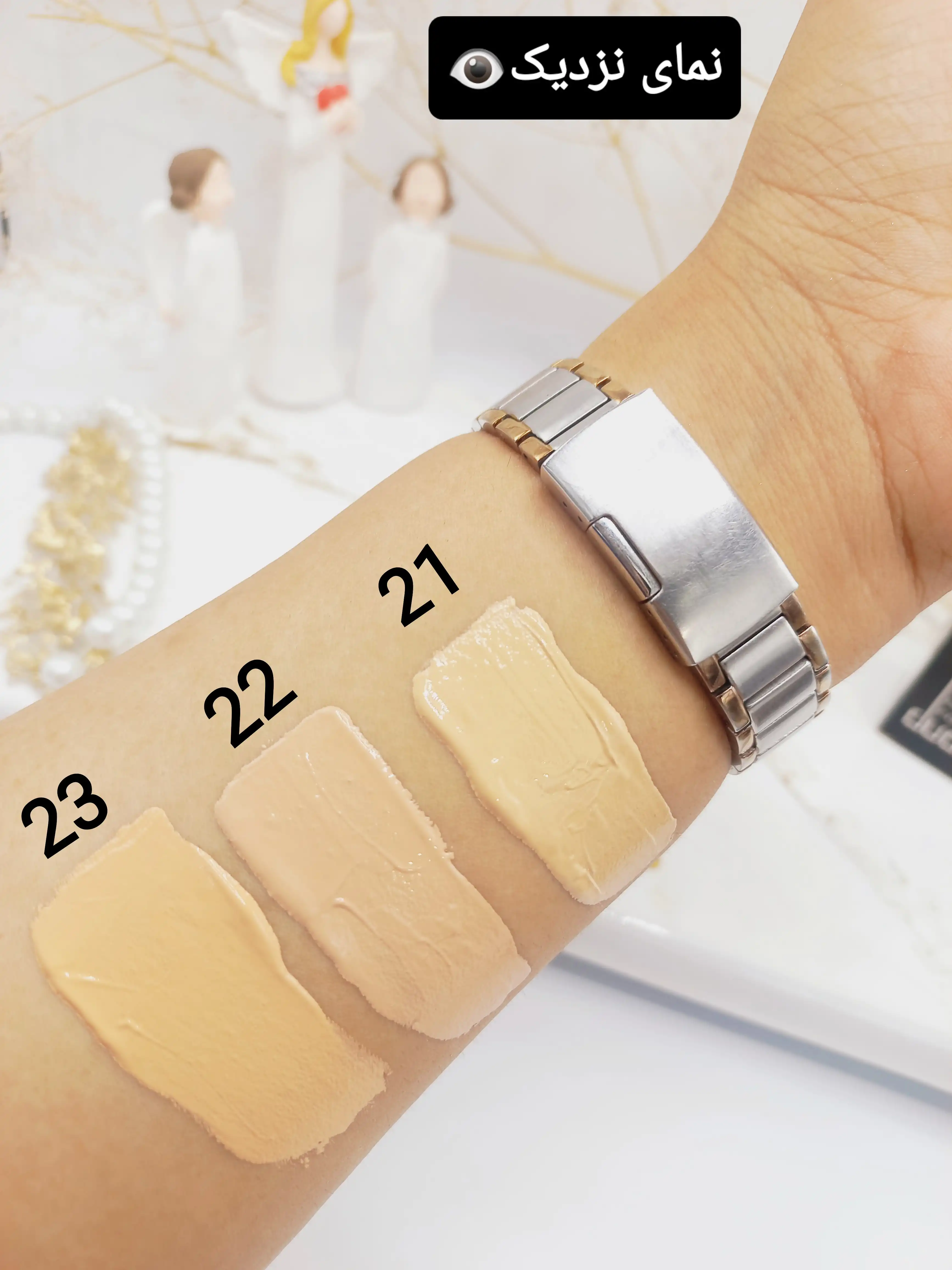 کرم پودر دوسه مات گیاهی پمپی DOUCCE MAT SPF22 کد HD529