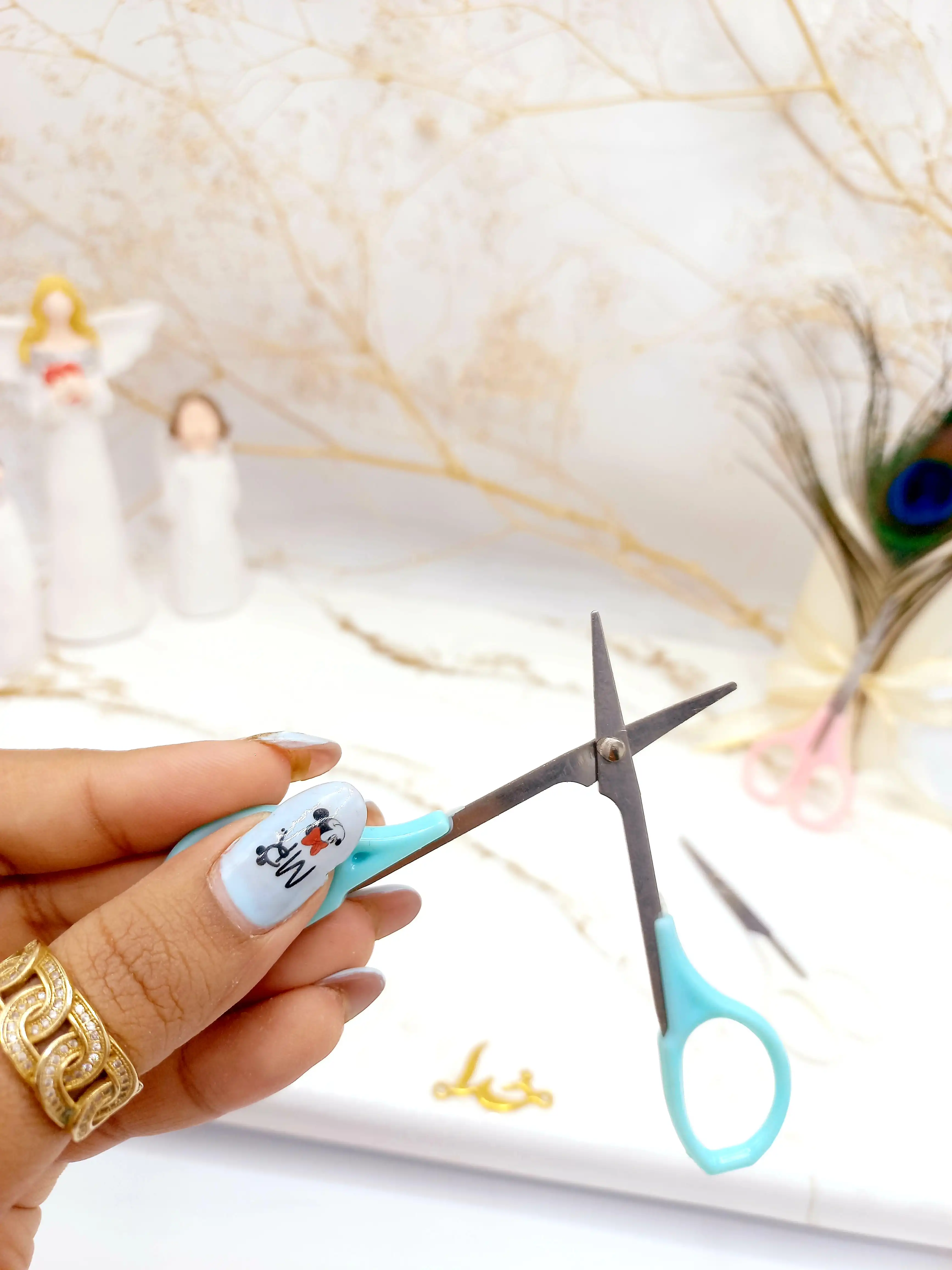 قیچی فلزی ابرو AOYASIYUE کد 2659