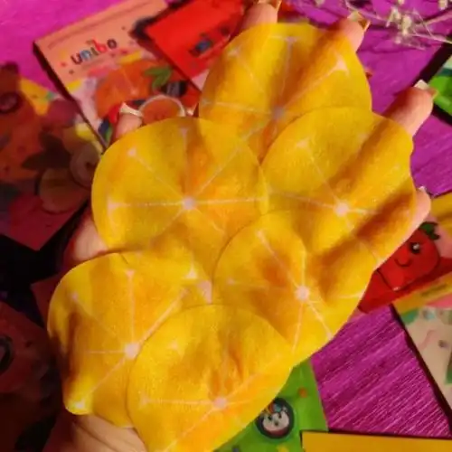 ماسک پد دور چشم میوه ای 6عددی یونیبو UNIBO‏ (توت فرنگی)