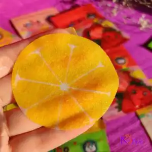 ماسک پد دور چشم میوه ای 6عددی یونیبو UNIBO‏ (توت فرنگی)