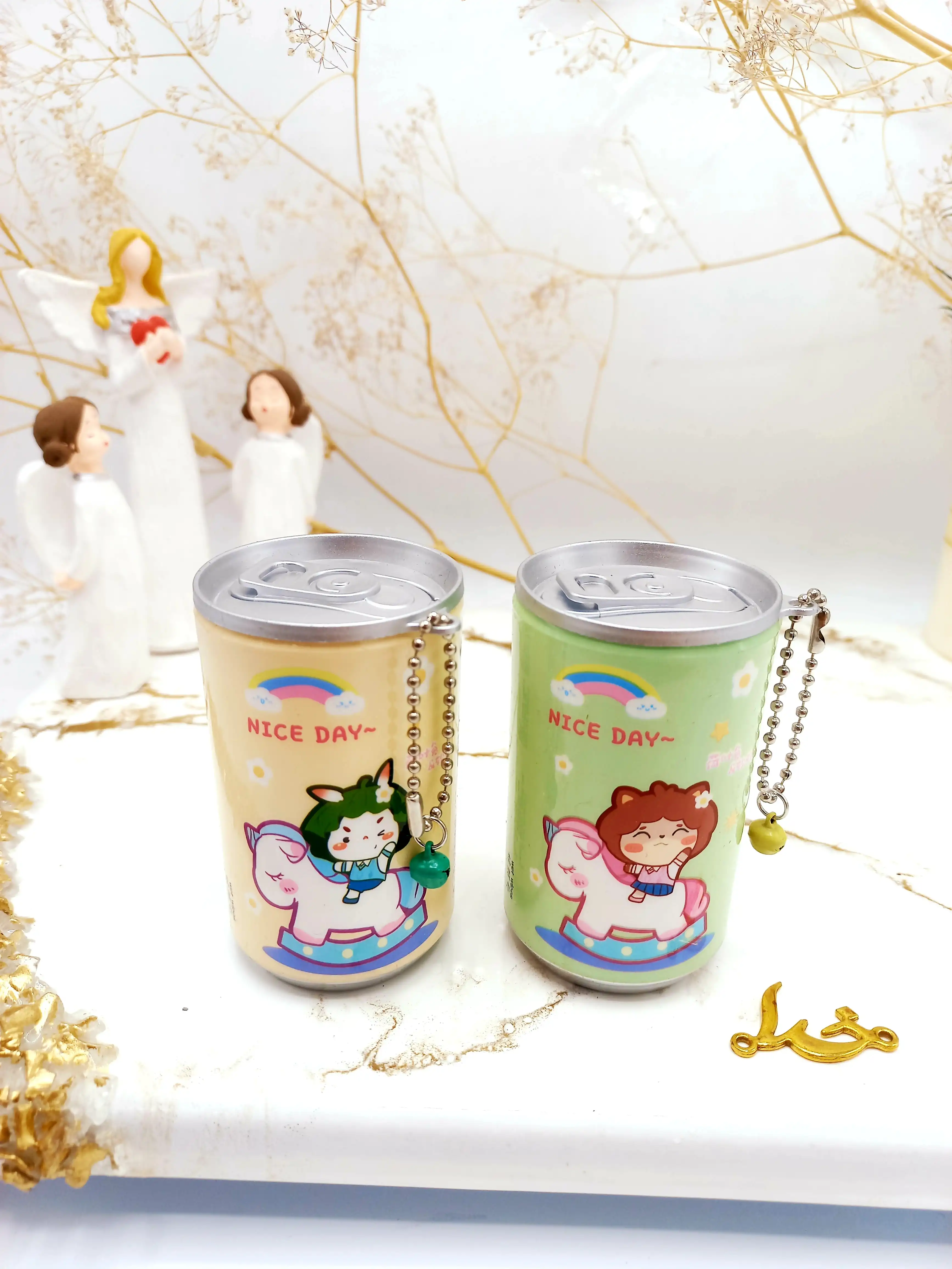 دستمال مرطوب قوطی فانتزی (دختر اسب سوار) کد 0476