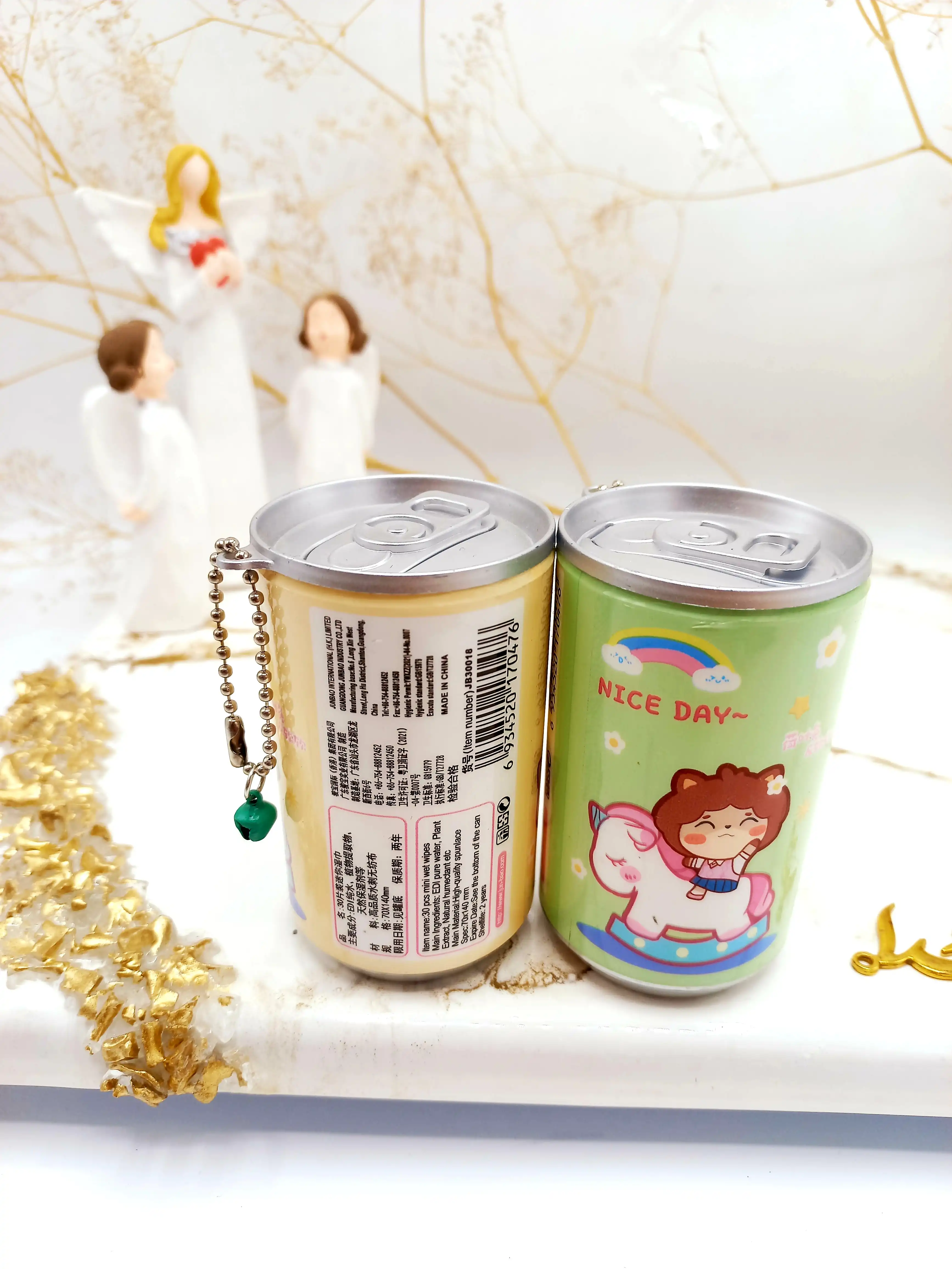 دستمال مرطوب قوطی فانتزی (دختر اسب سوار) کد 0476