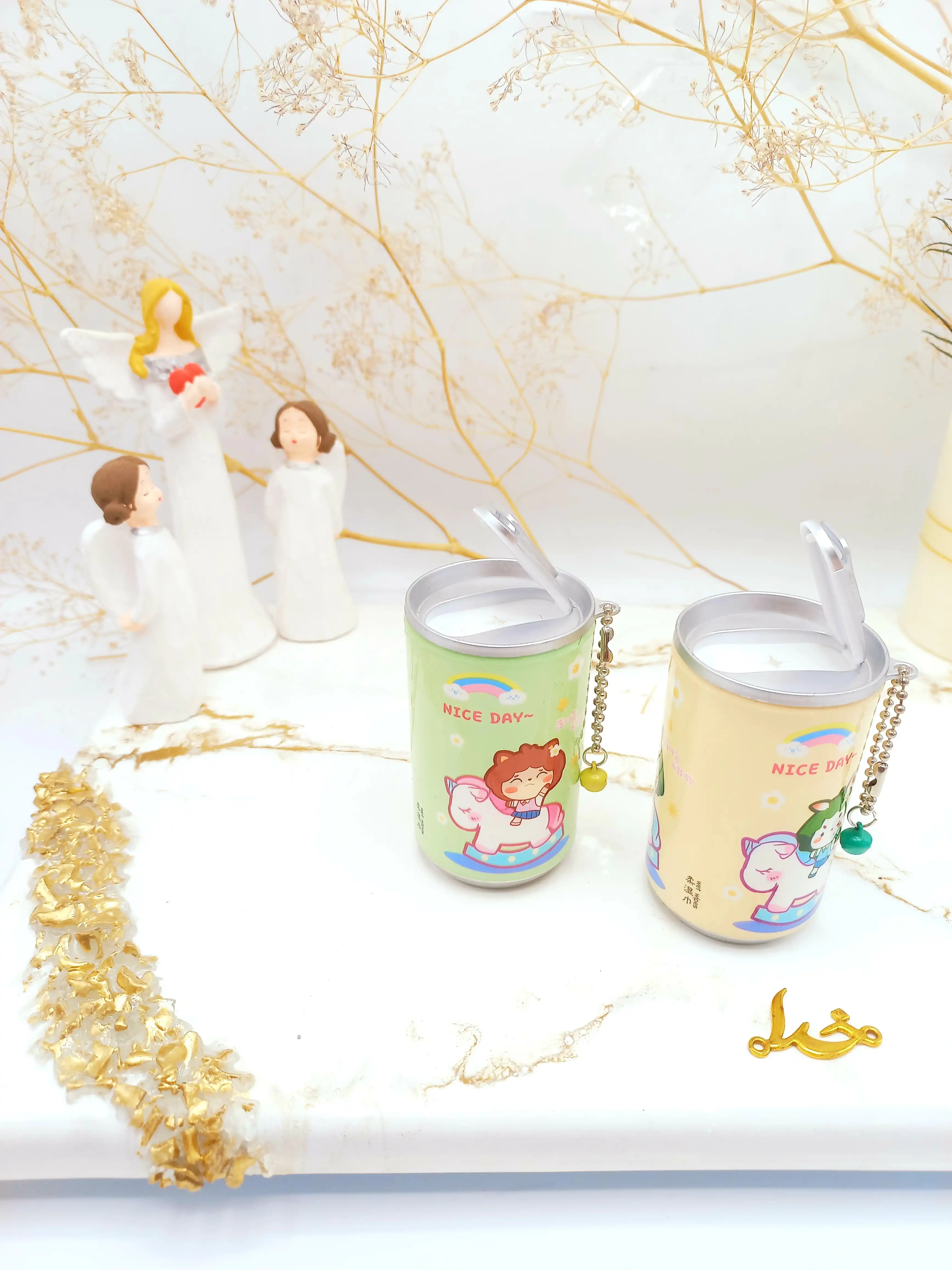 دستمال مرطوب قوطی فانتزی (دختر اسب سوار) کد 0476