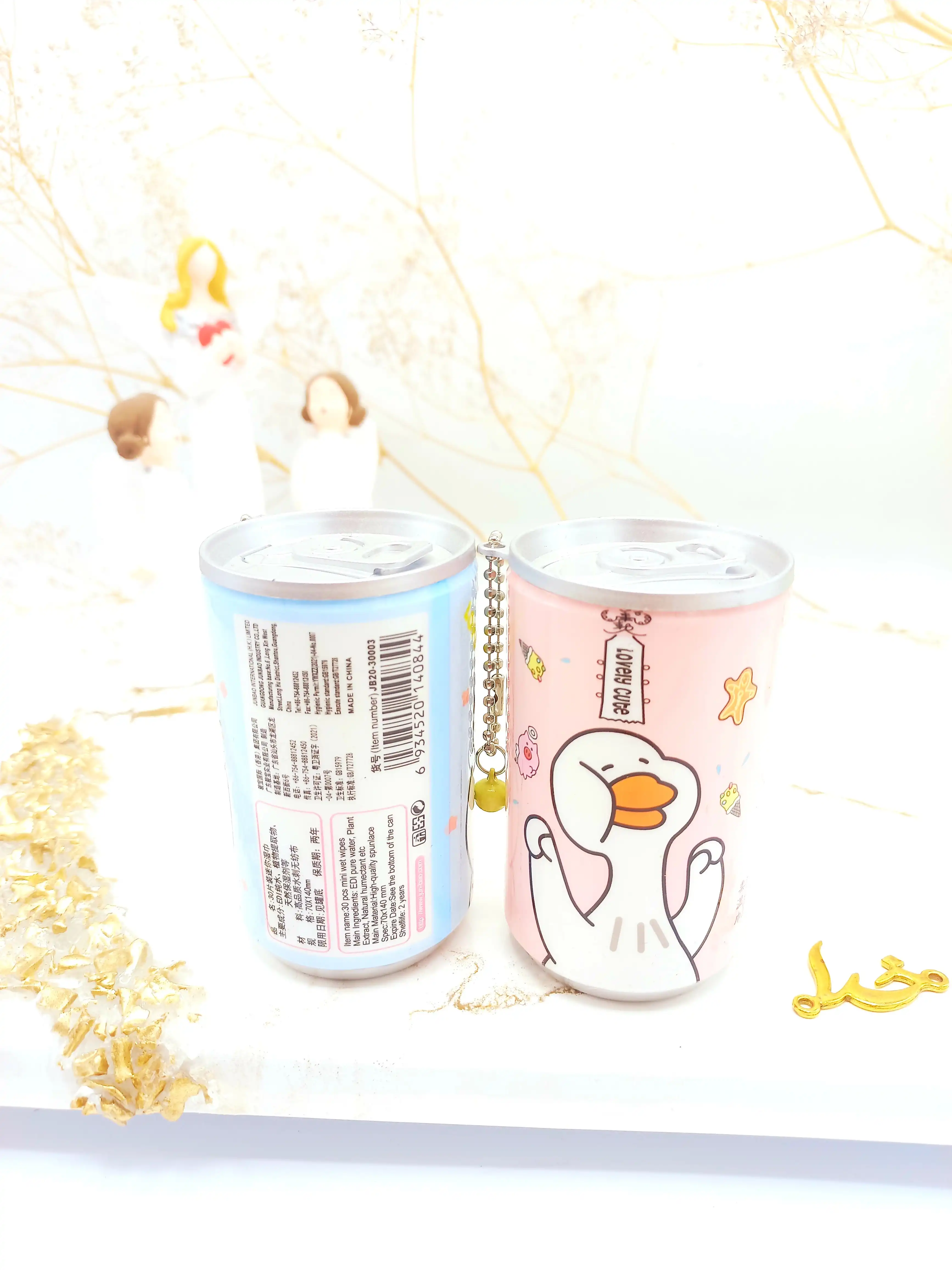 دستمال مرطوب قوطی فانتزی (مرغابی) کد 0844