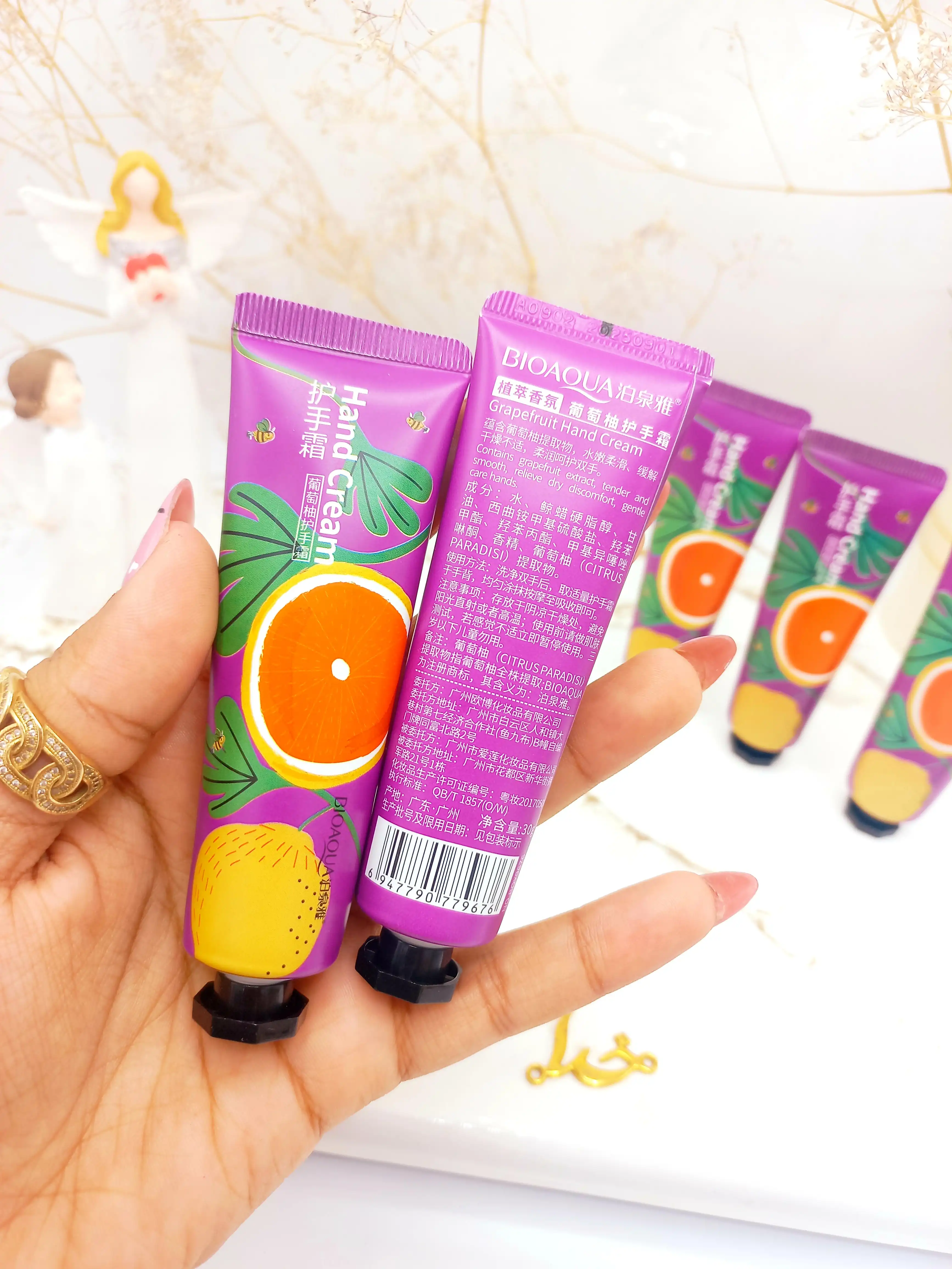 کرم دست تیوپی پرتقال خونی 30 گرم بیوآکوا BIOAQUA کد BQY9676