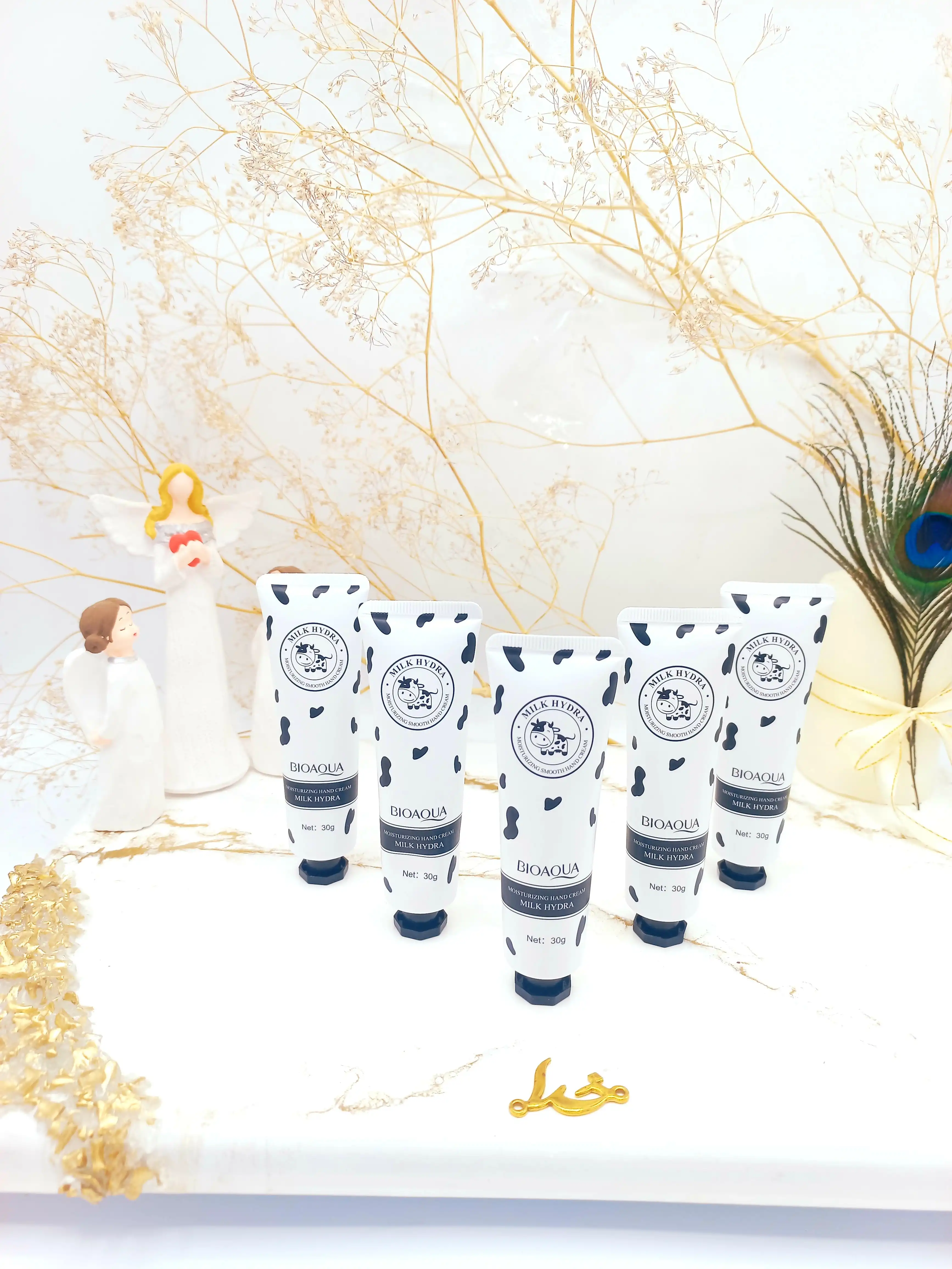 کرم دست تیوپی شیر گاو 30 گرم بیوآکوا BIOAQUA کد BQY1108