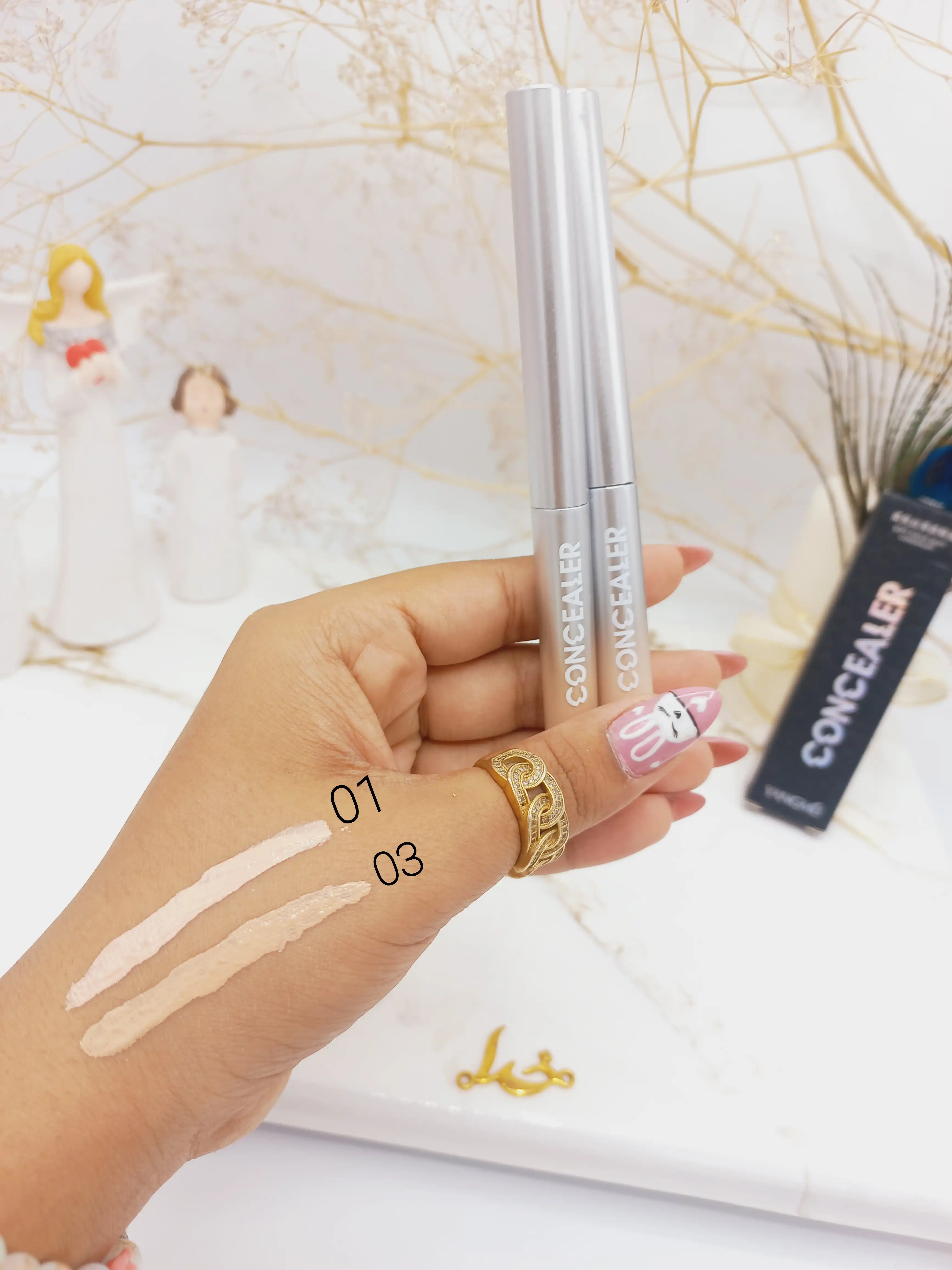 کانسیلر کره ای اورجینال یانگمی YANGMEI کد YM8885