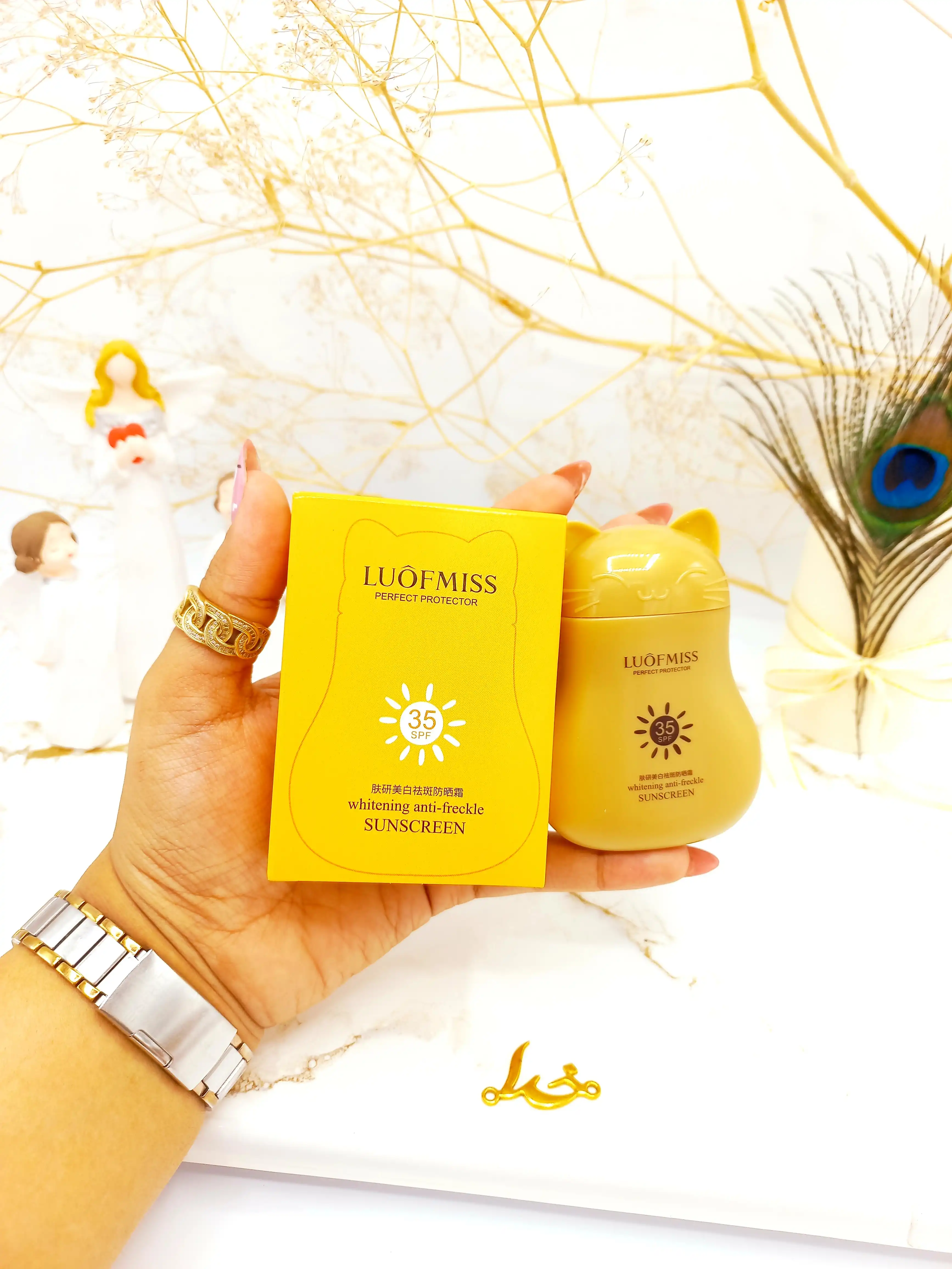 ضدآفتاب گربه ای spf35 لوف میس LUOFMISS کد LFMX75357