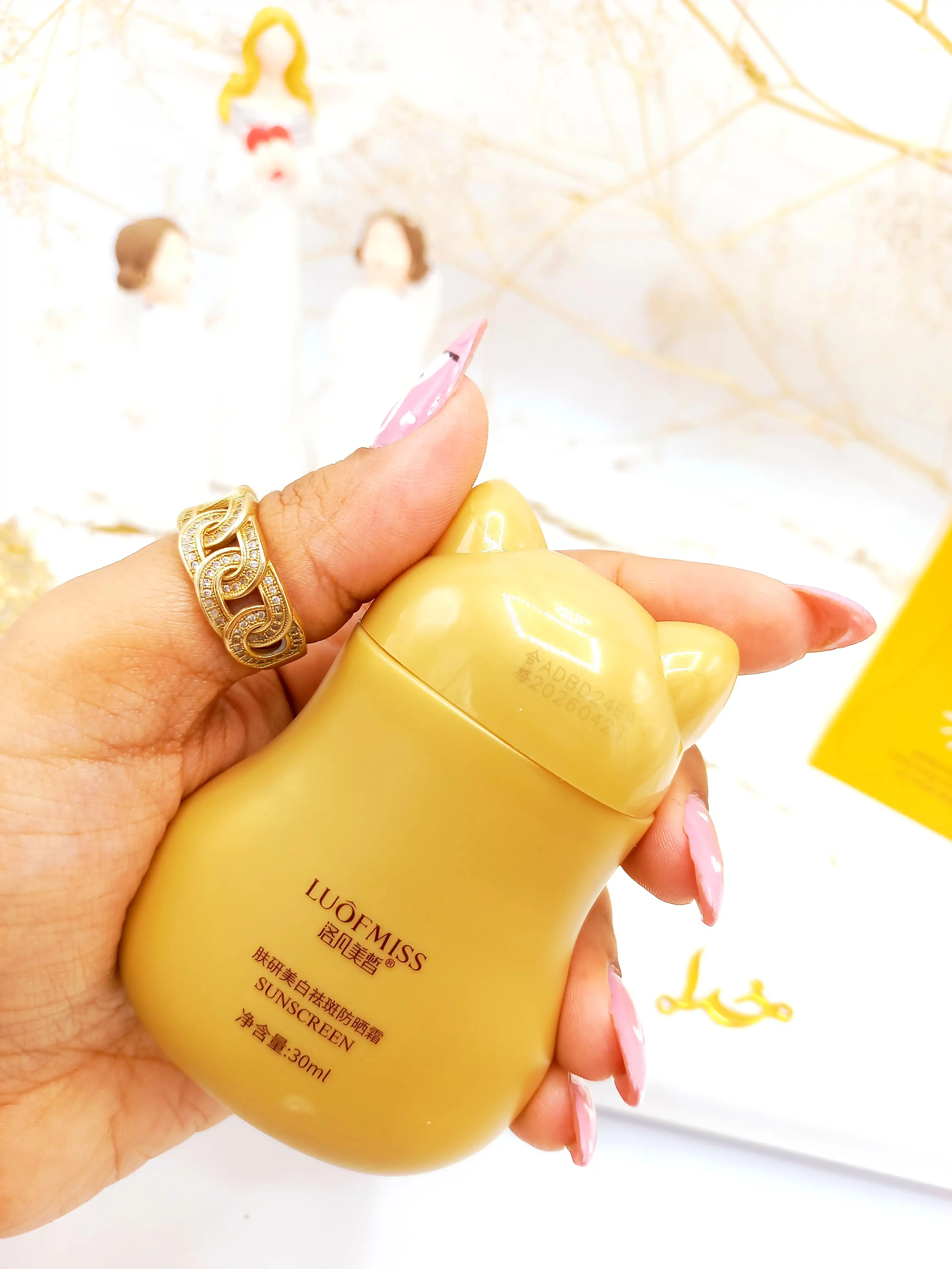 ضدآفتاب گربه ای spf35 لوف میس LUOFMISS کد LFMX75357