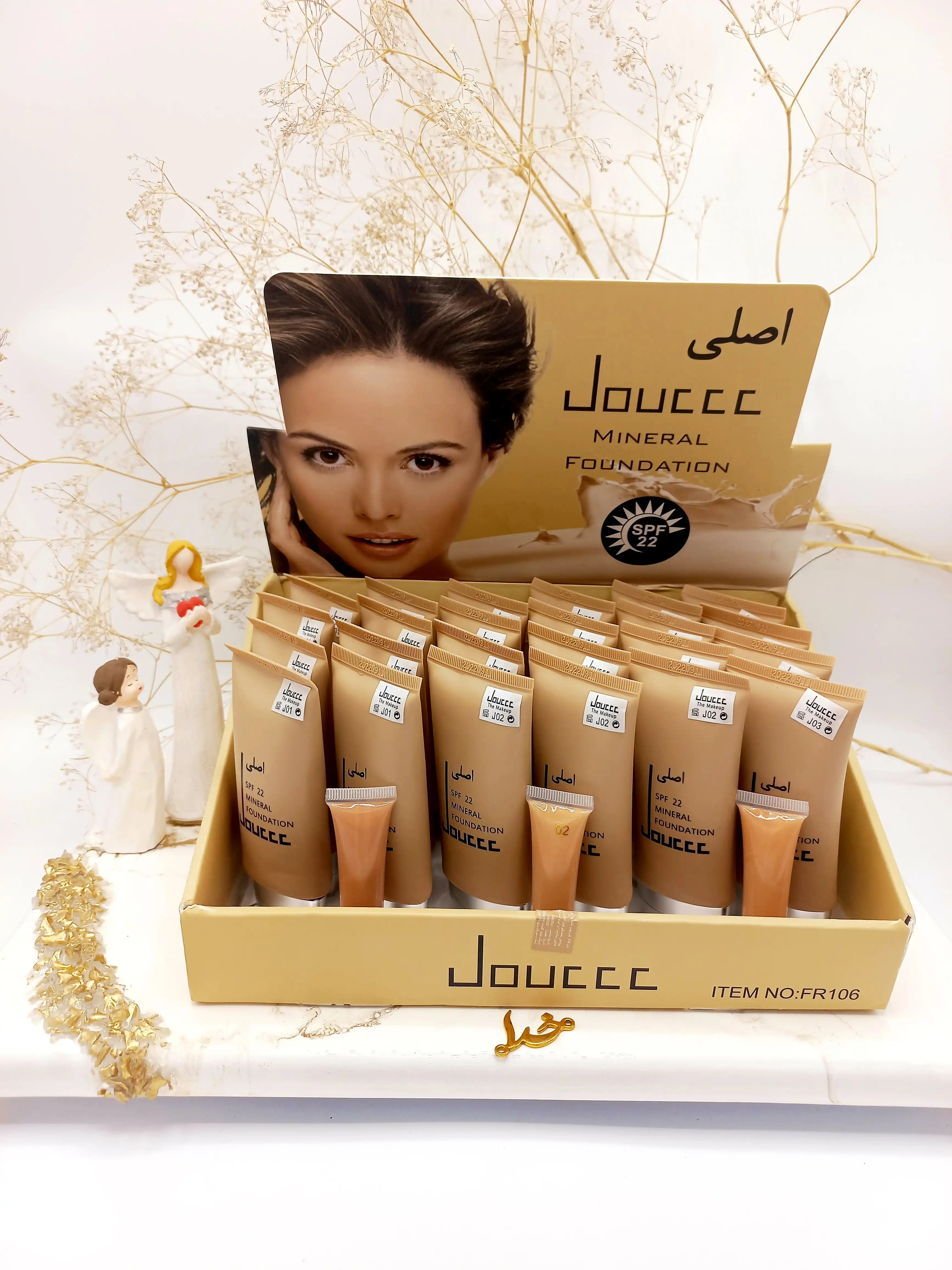 کرم پودر تیوپی دوسه اصلی douccc  سری مینرال کد 106