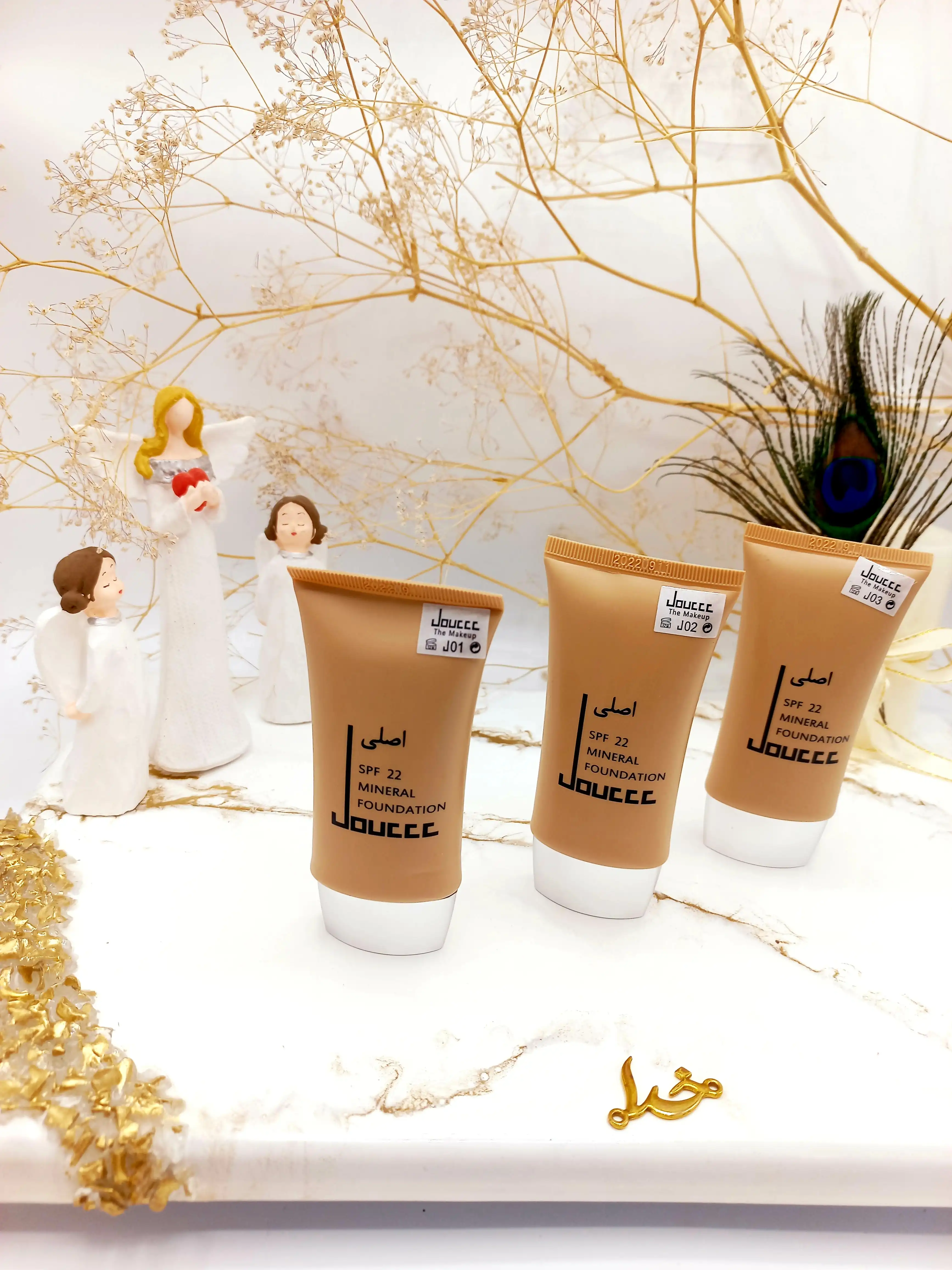 کرم پودر تیوپی دوسه اصلی douccc  سری مینرال کد 106