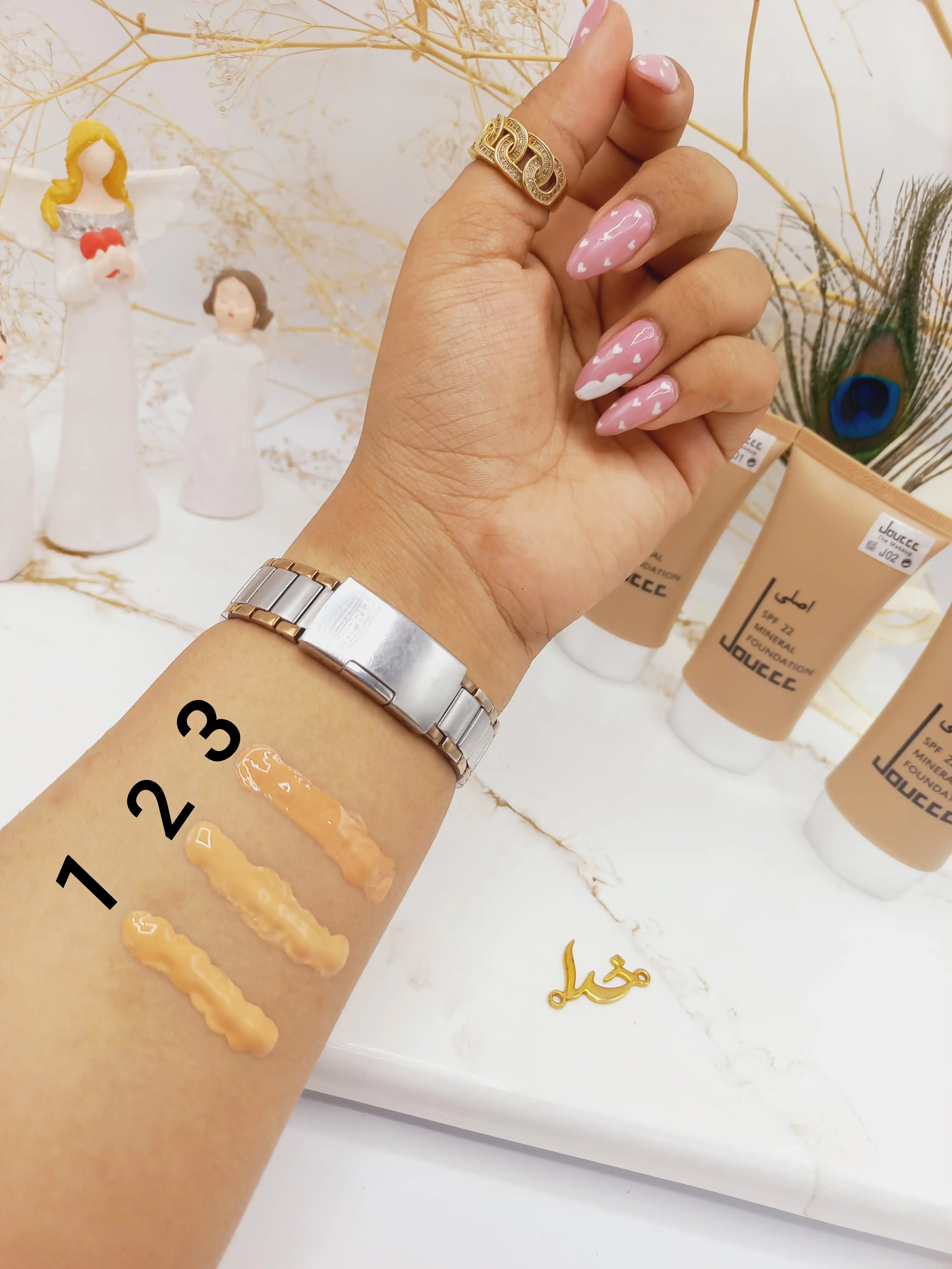 کرم پودر تیوپی دوسه اصلی douccc  سری مینرال کد 106