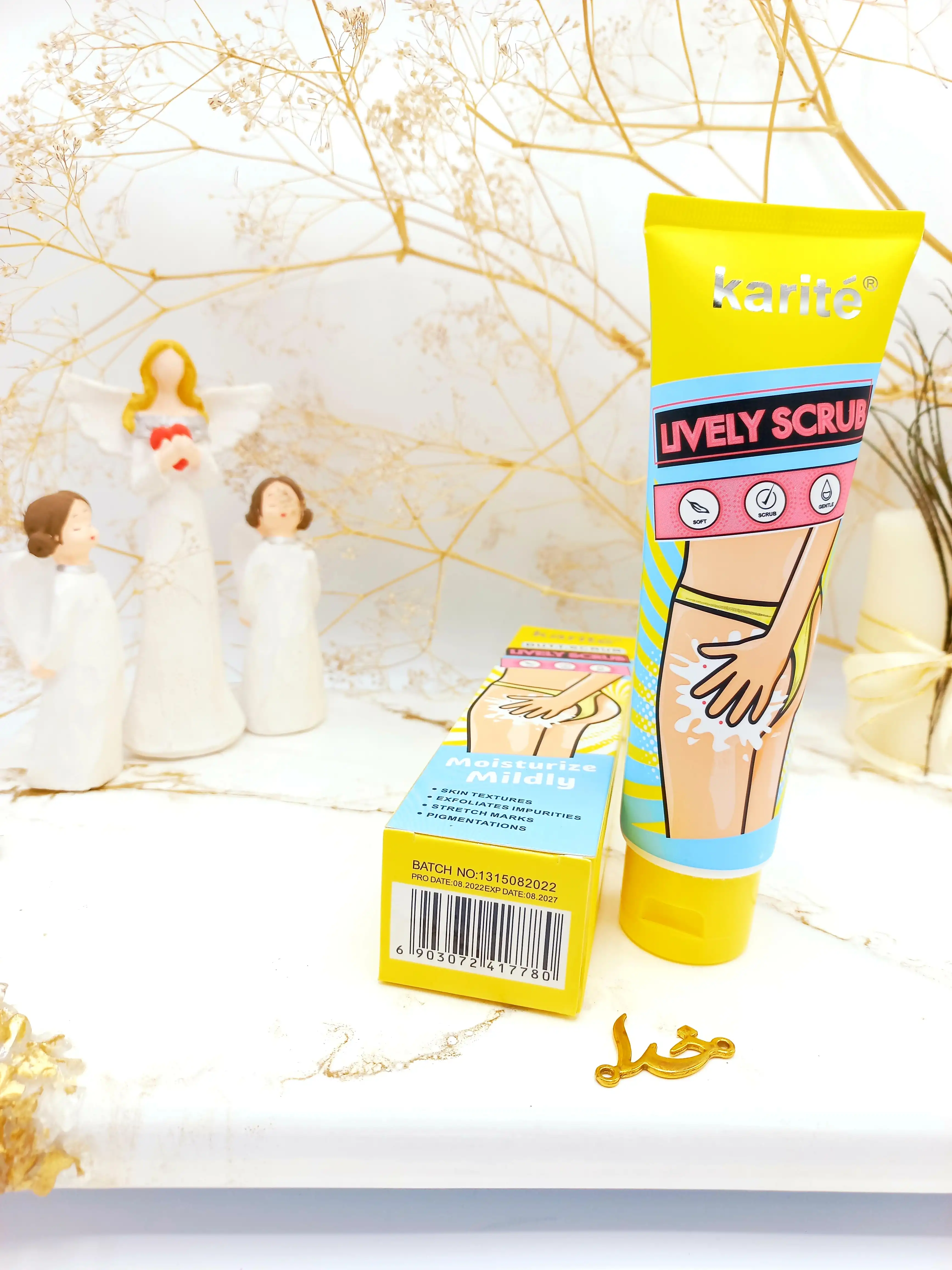 اسکراب ضد جوش باسن کاریته karite کد 131547