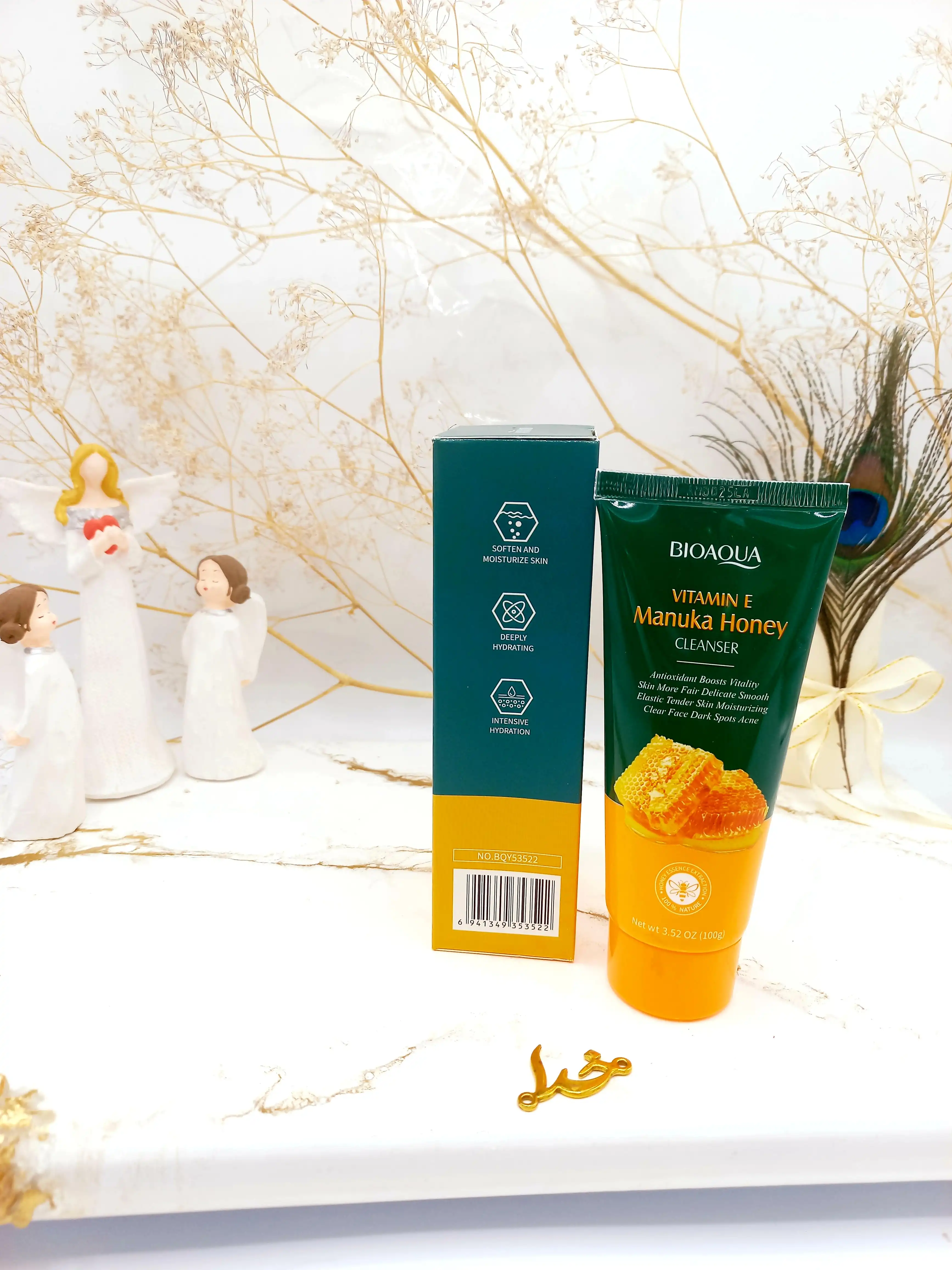 فوم شستشو صورت آبرسان و ضد لک عسل بیواکوا BIOAQUA کد BQY53522