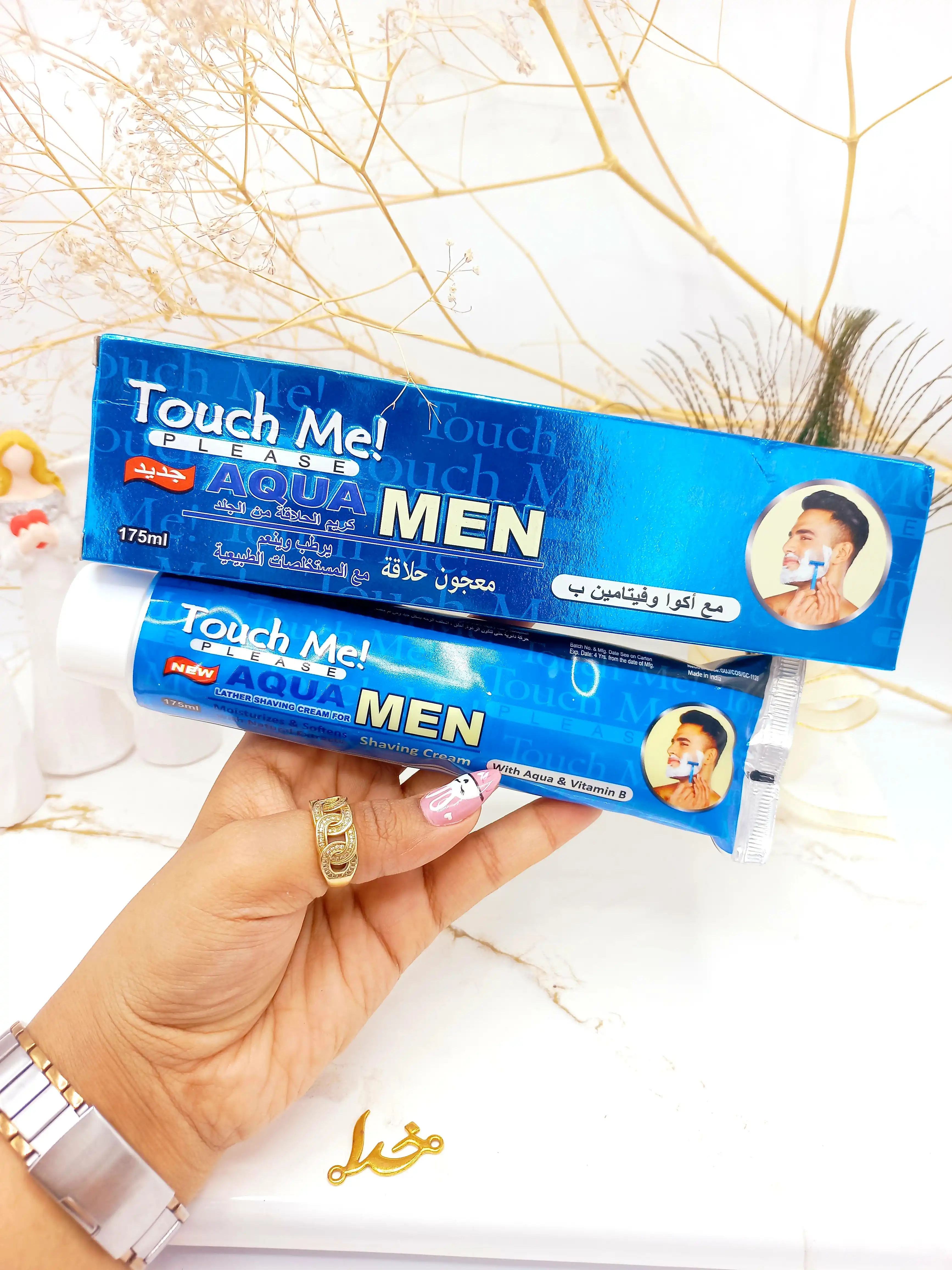 خمیر ریش اصلاح صورت تاچ می مدل LEMON MEN کد TP9293