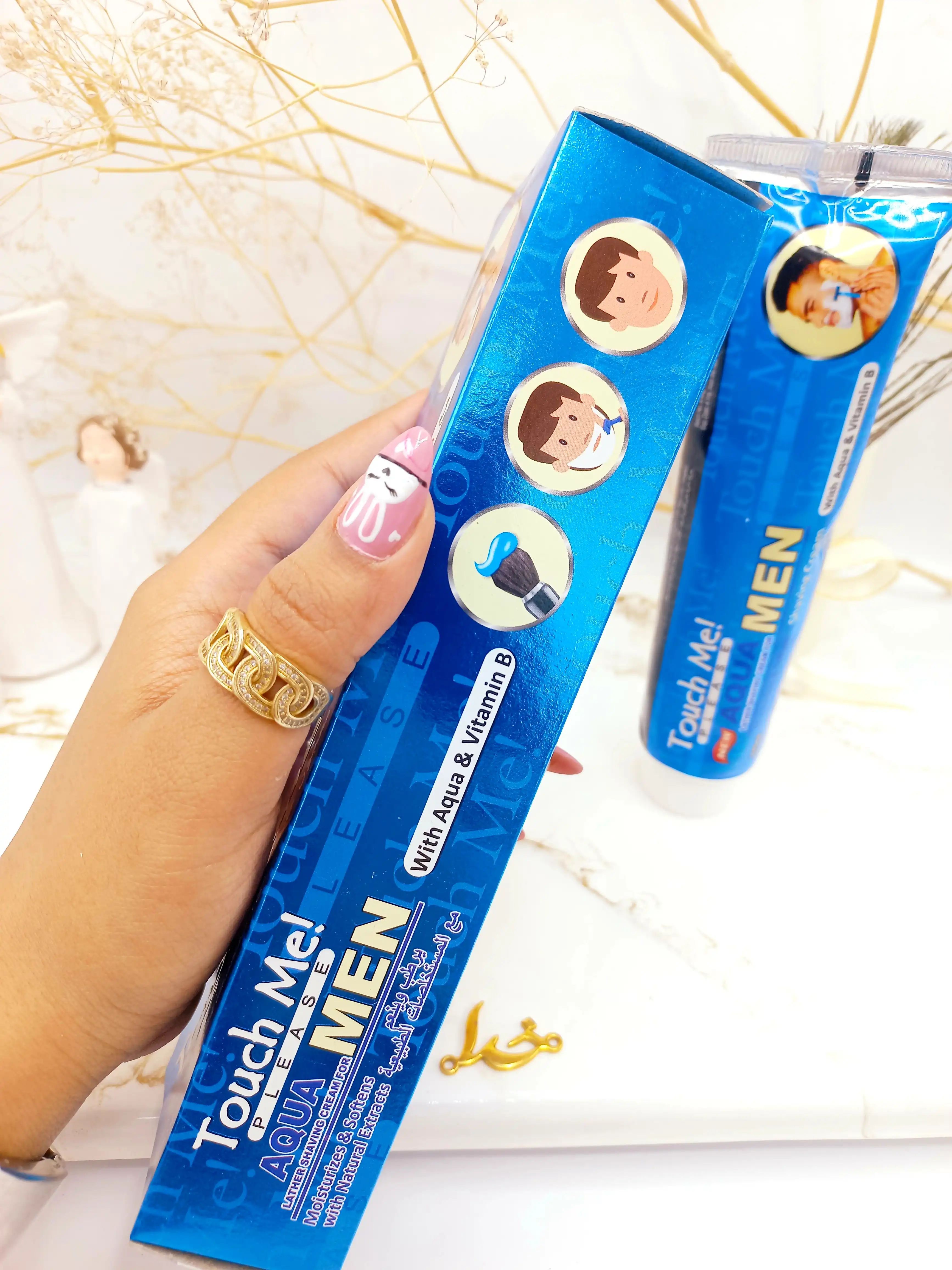 خمیر ریش اصلاح صورت تاچ می مدل LEMON MEN کد TP9293