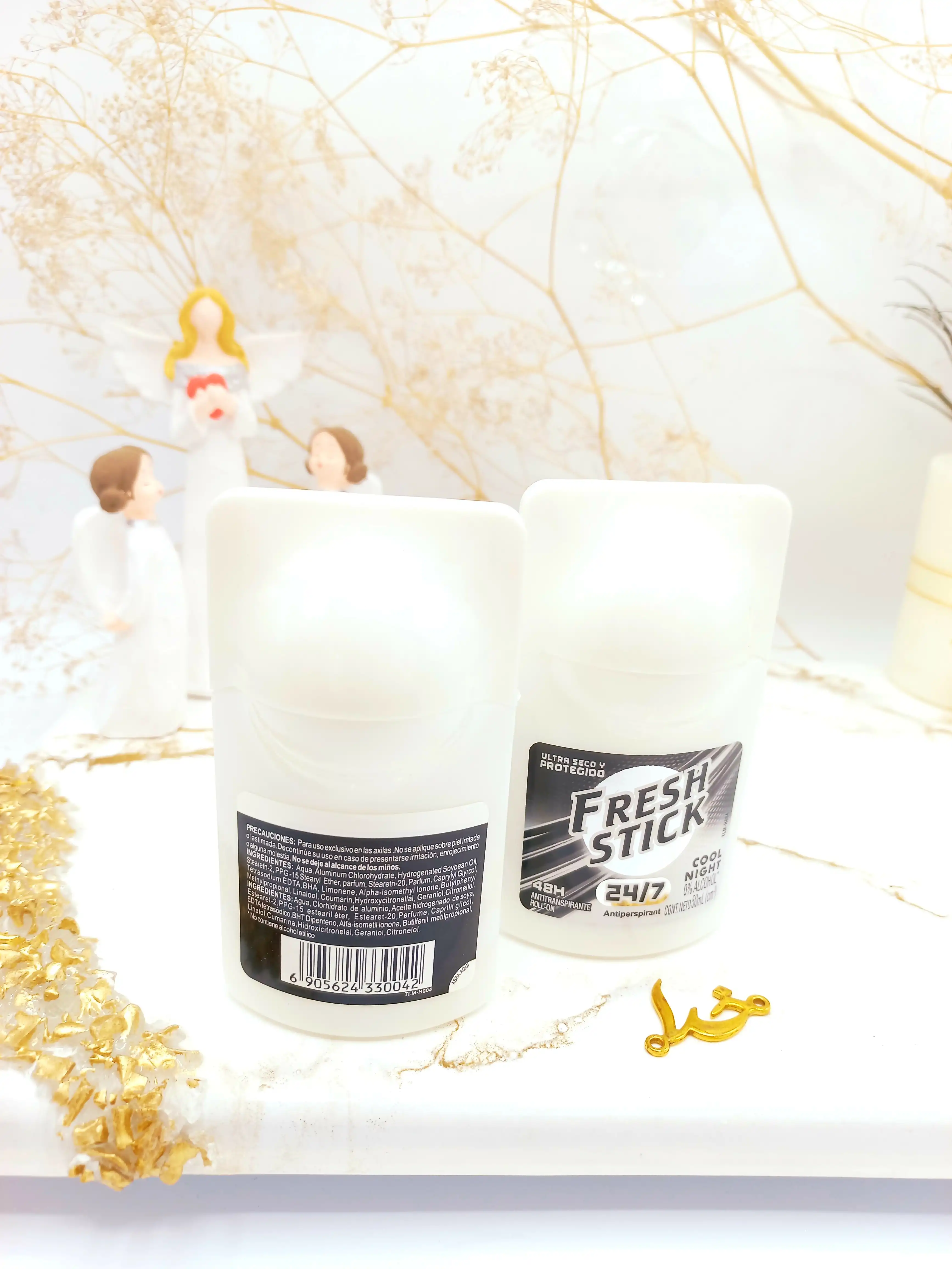 مام رولی 48 ساعته زیر بغل ضدتعریق فرش استیک Fresh Stick سفید کد H004