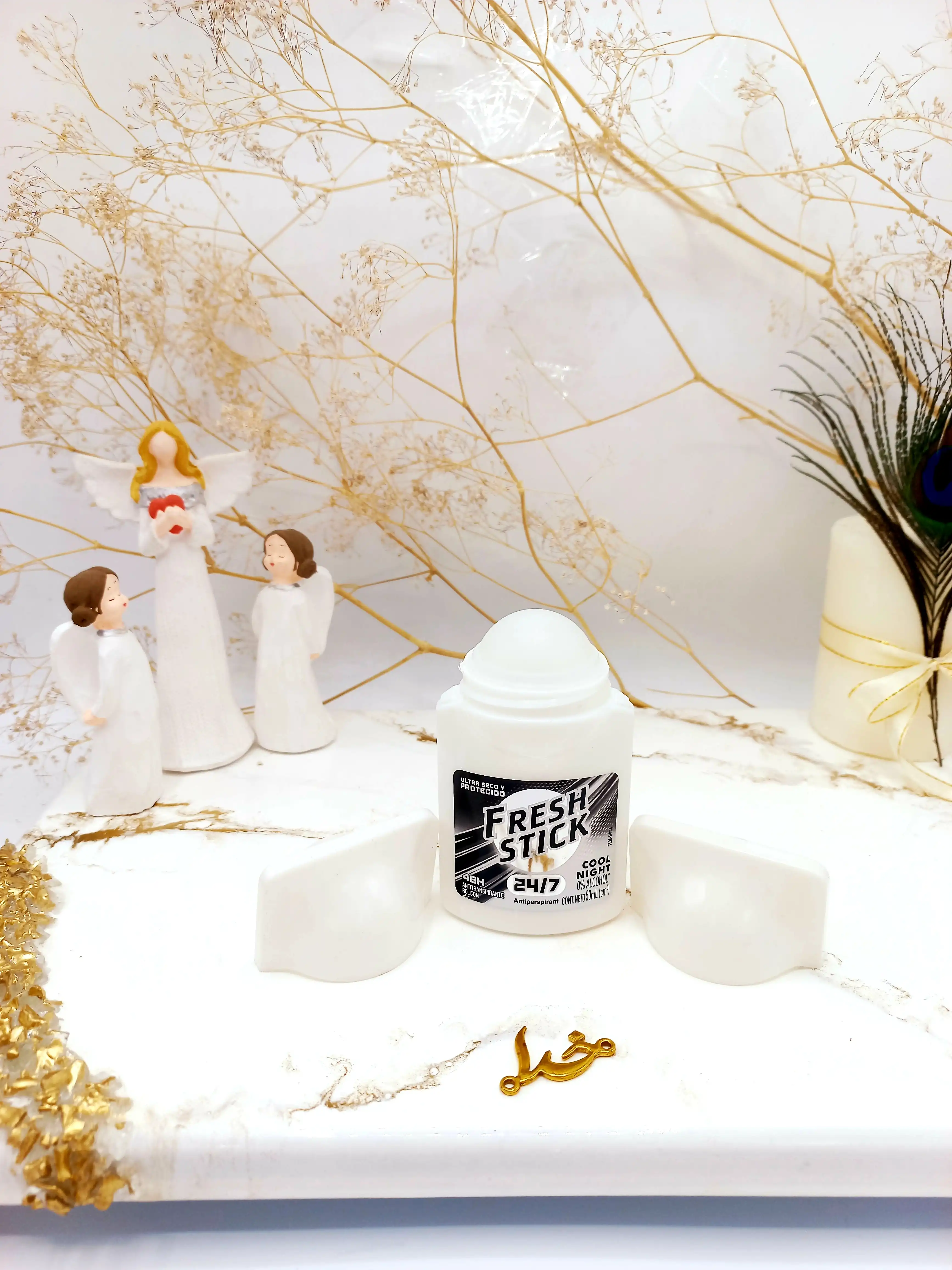 مام رولی 48 ساعته زیر بغل ضدتعریق فرش استیک Fresh Stick سفید کد H004