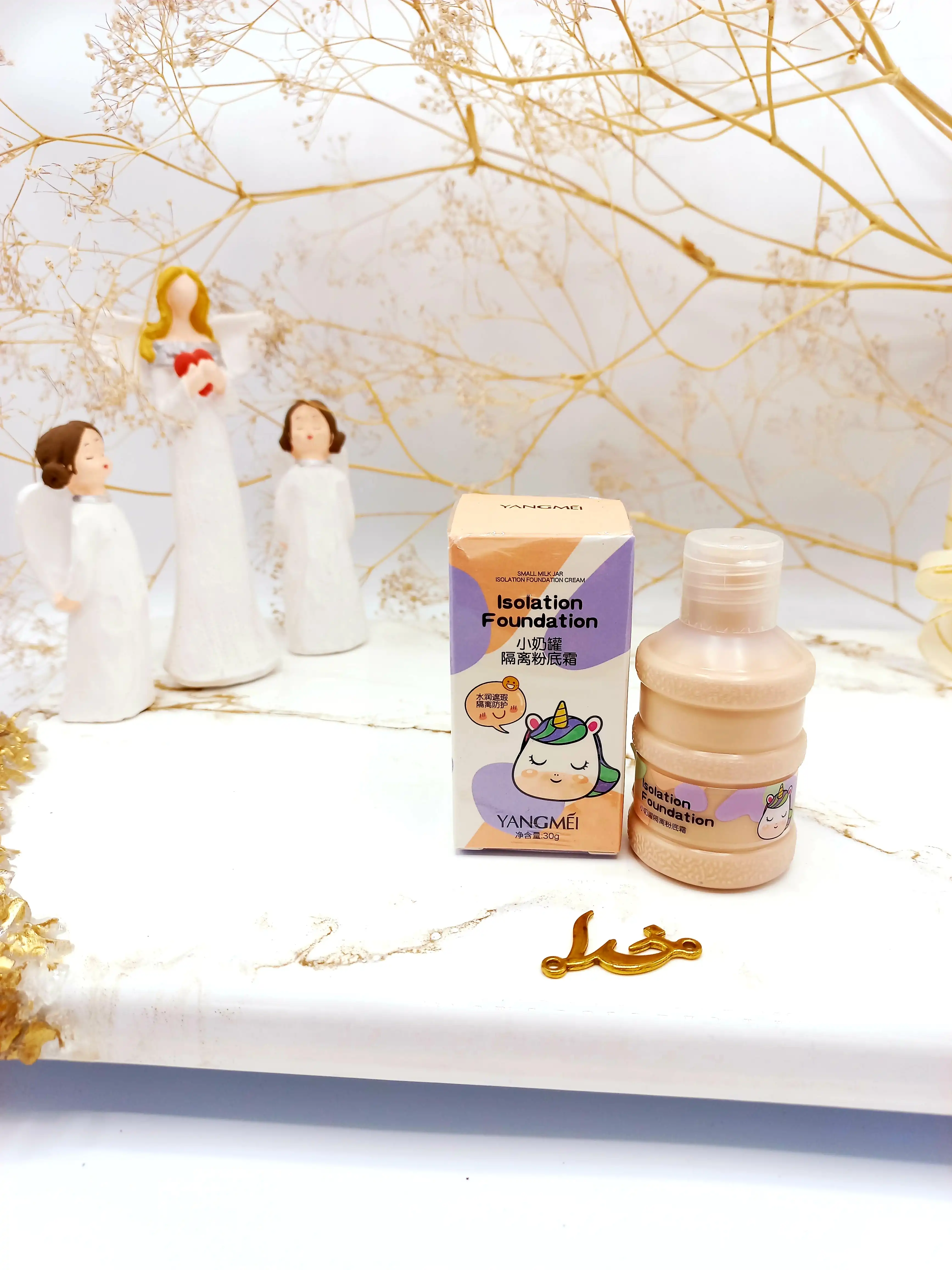 کرم پودر کانسیلر یانگمی YANGMEI کد 01