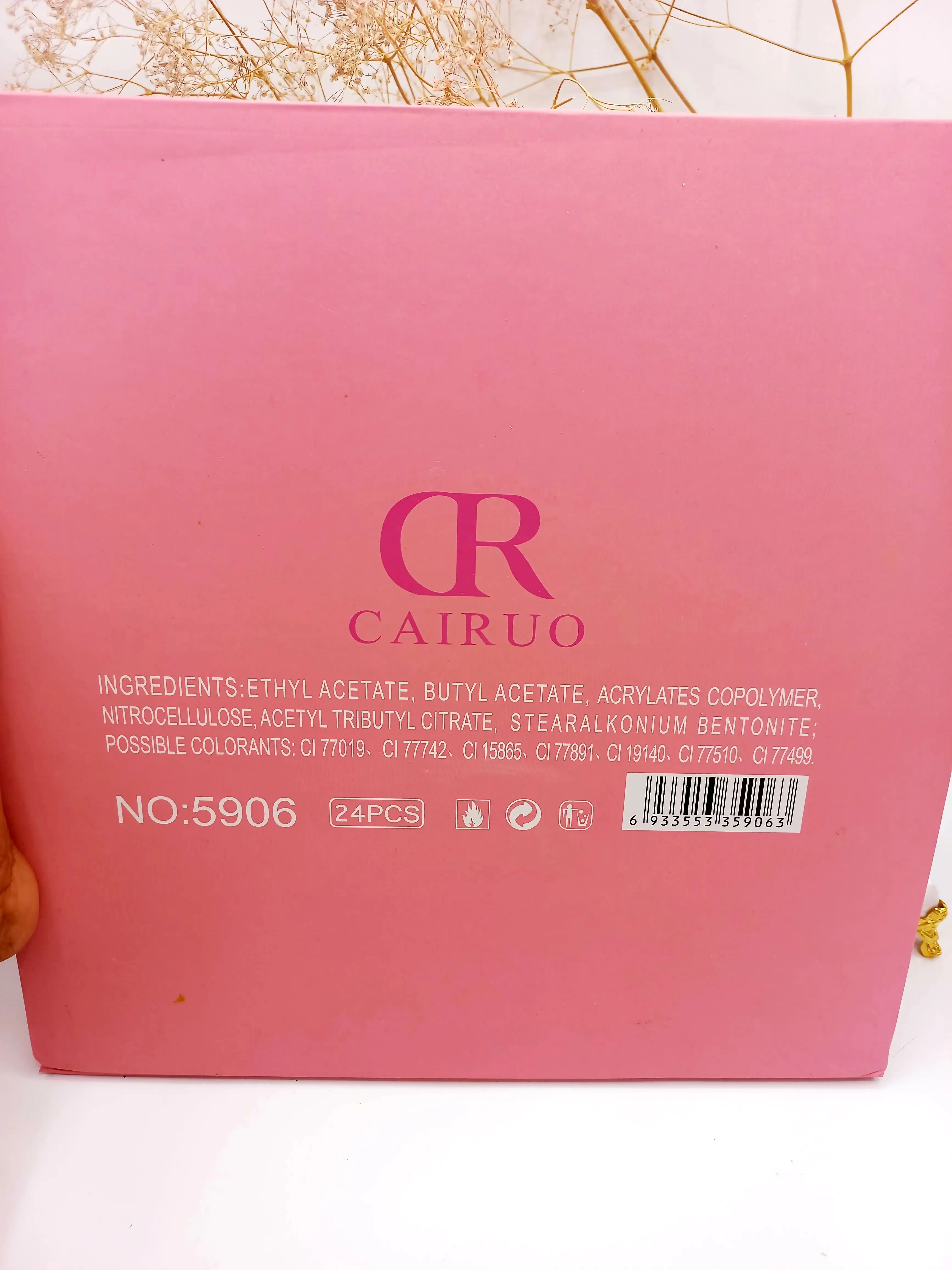 لاک پرطرفدار 2قلو گربه CAIRUO کد 5906