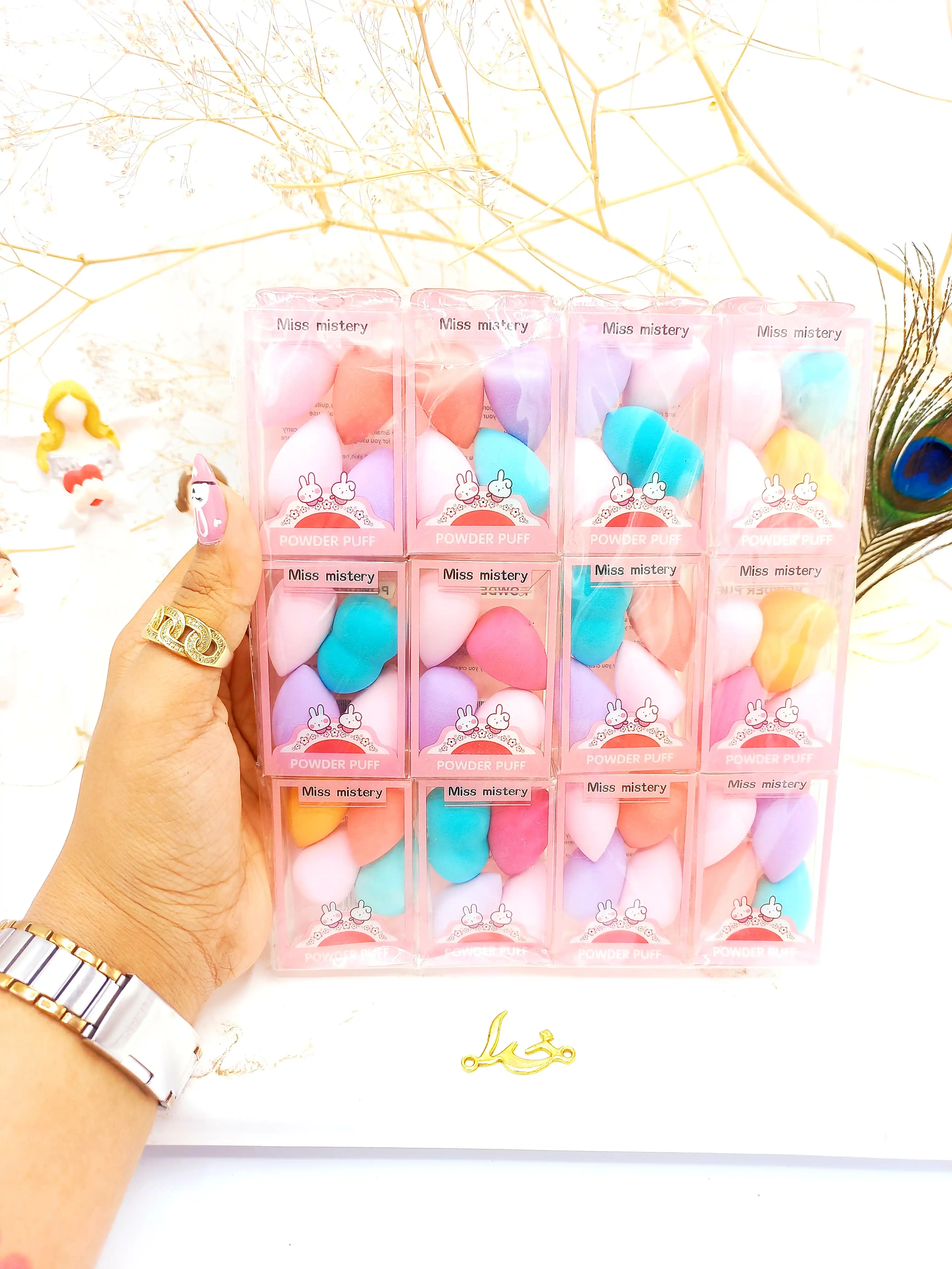 پد 4 تیکه کانسیلر مدل رنگی درجه یک Miss mistery کد 6506