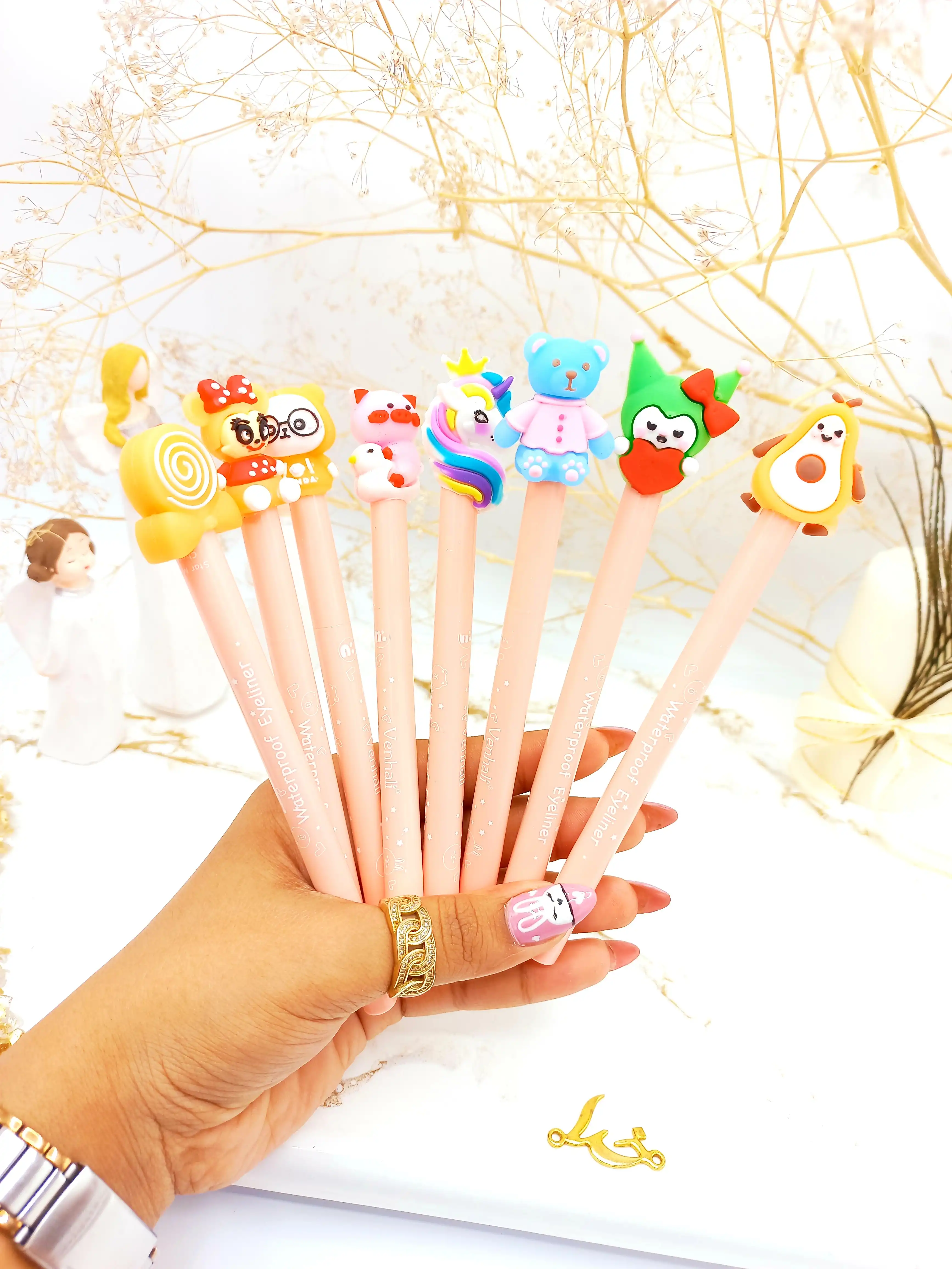 خط چشم ماژیکی طرح عروسکی VENHALI کد HL027