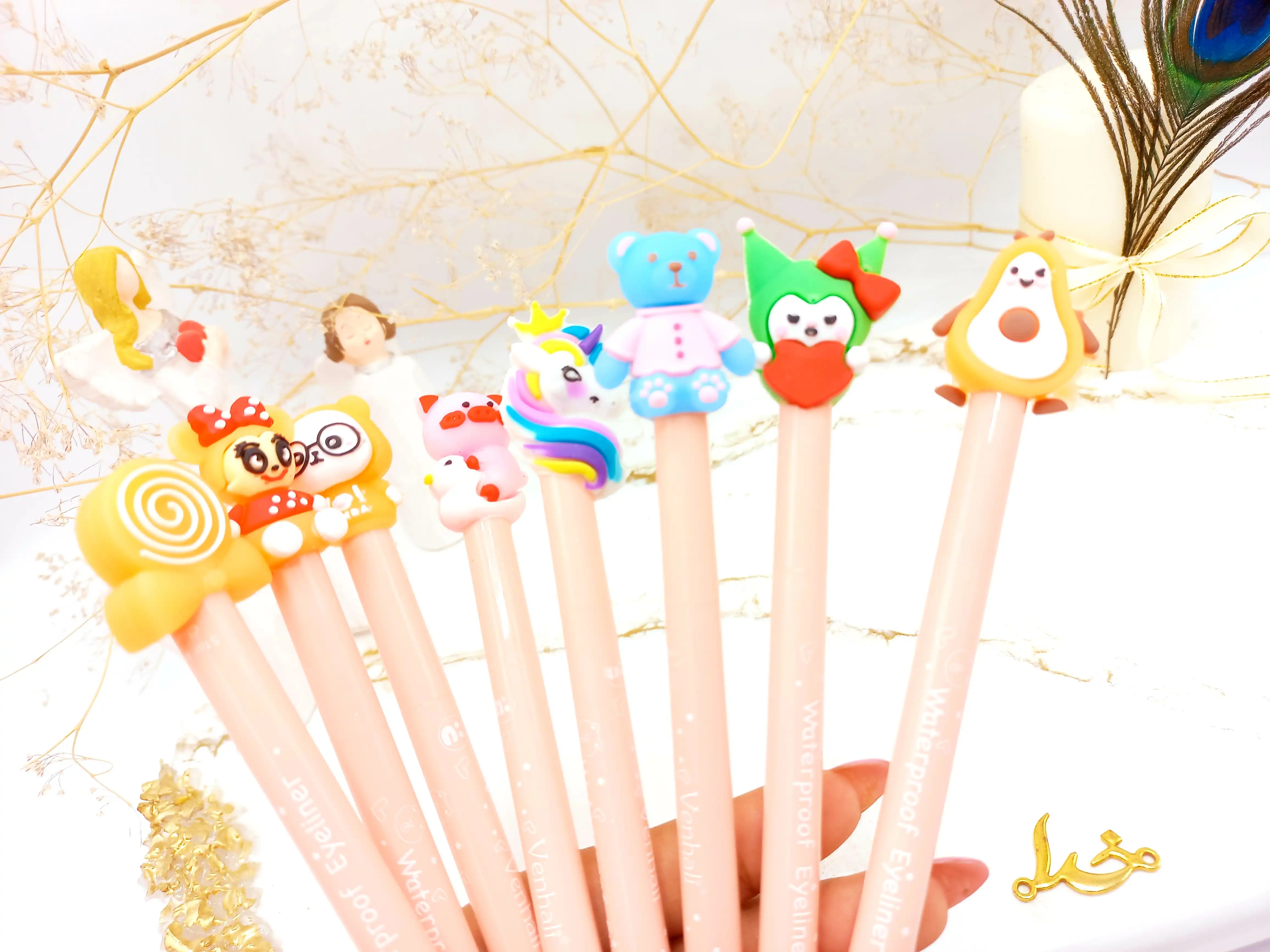 خط چشم ماژیکی طرح عروسکی VENHALI کد HL027