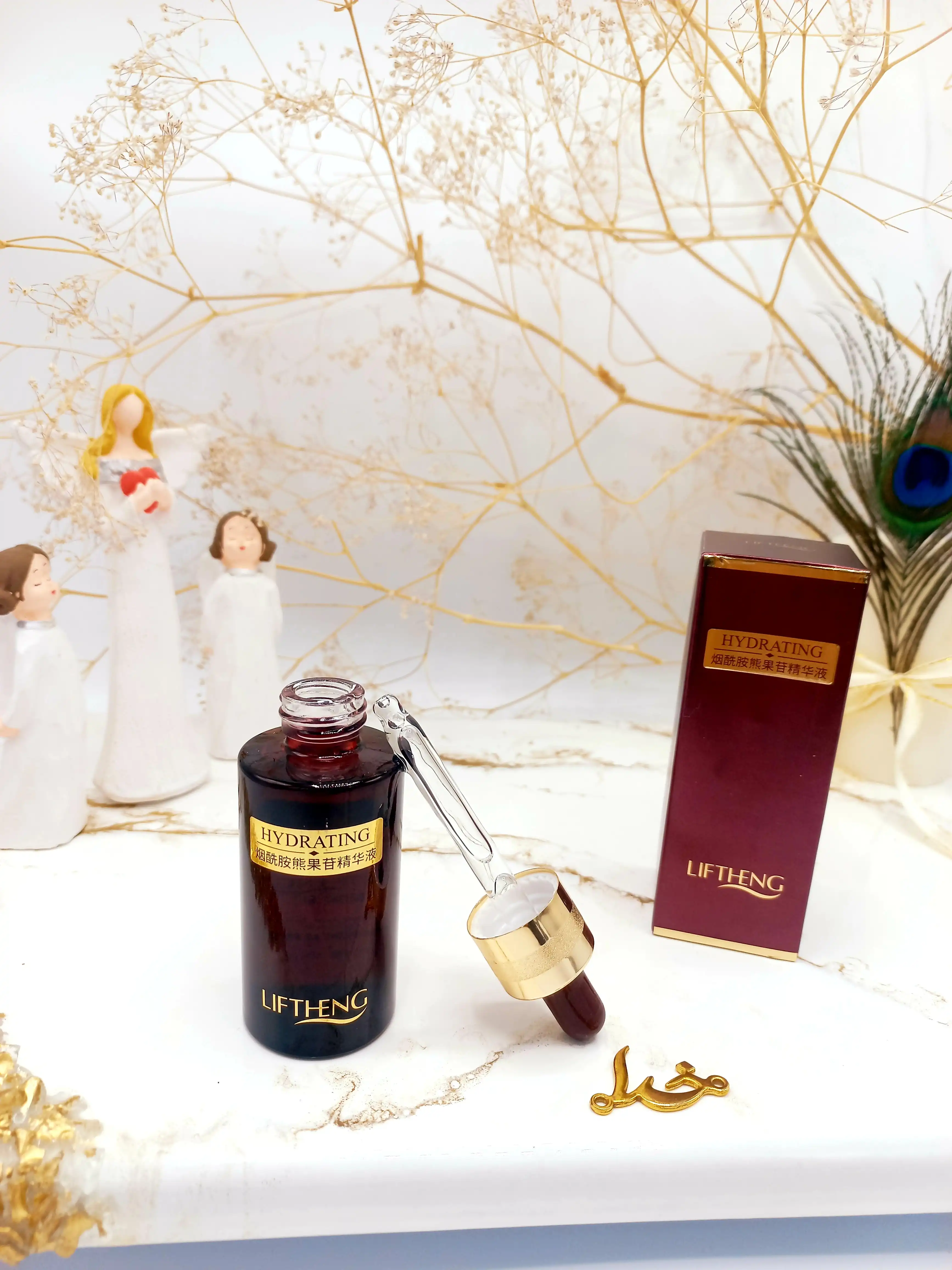 سرم ضدلک و ضدجوش روشن کننده لیفتینگ LIFTHENG کد LFQ30356