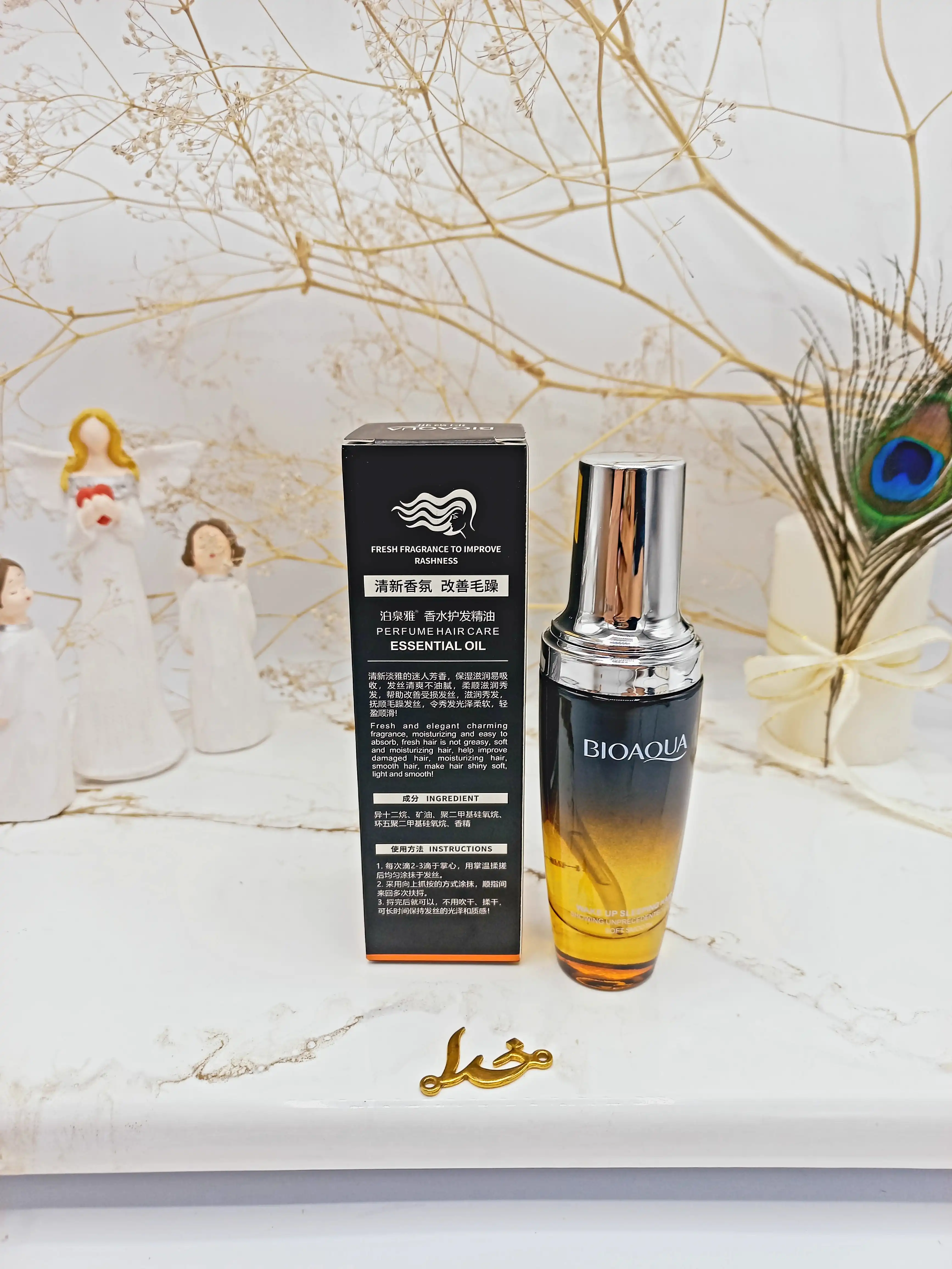 اسپری روغن مو تقویتی لیمو شیرین بیوآکوا کد bqy7727