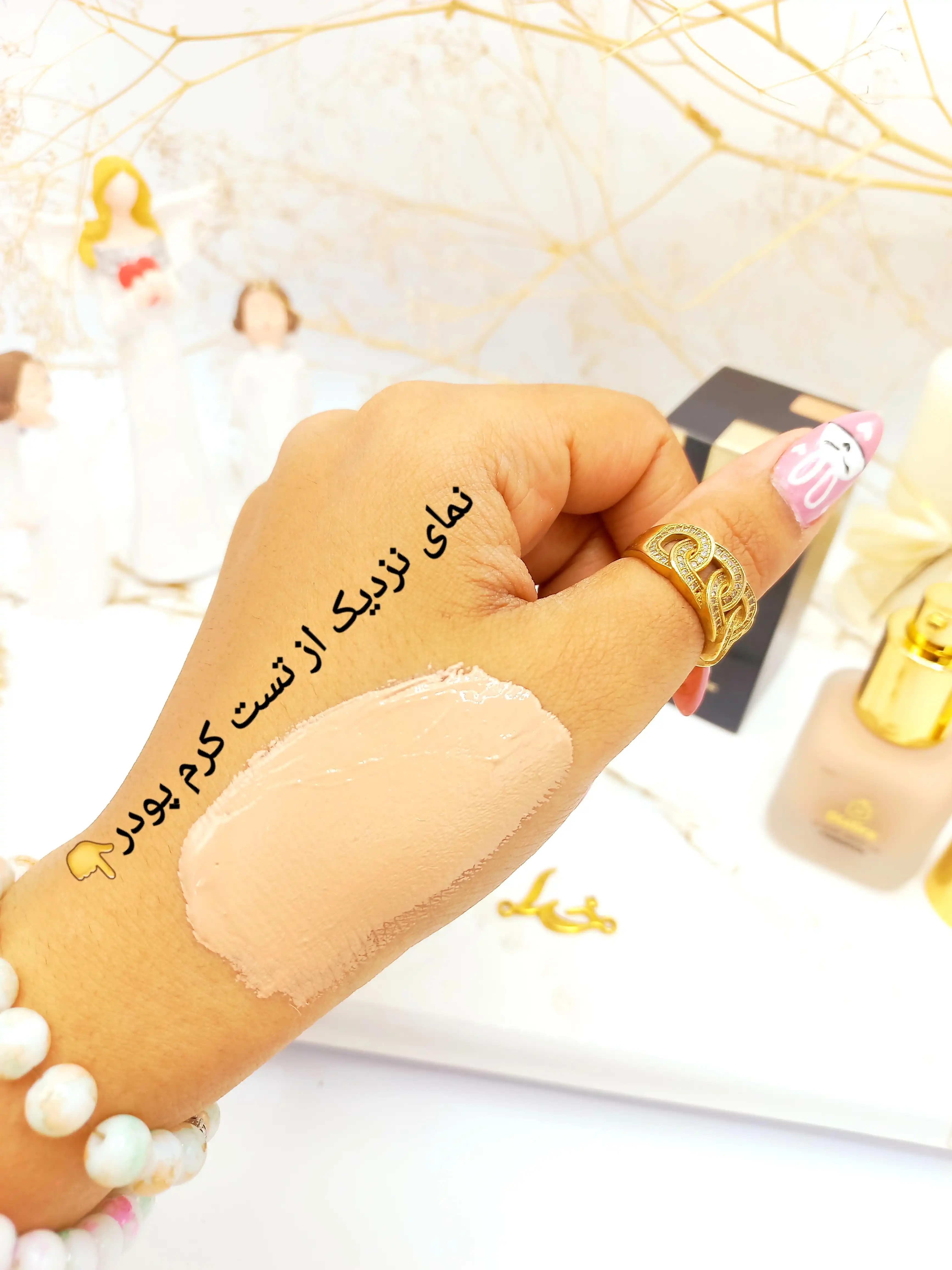 کرم پودر روزانه استاتیرا اصلی حاوی ضدآفتاب  statira spf35 کد1041